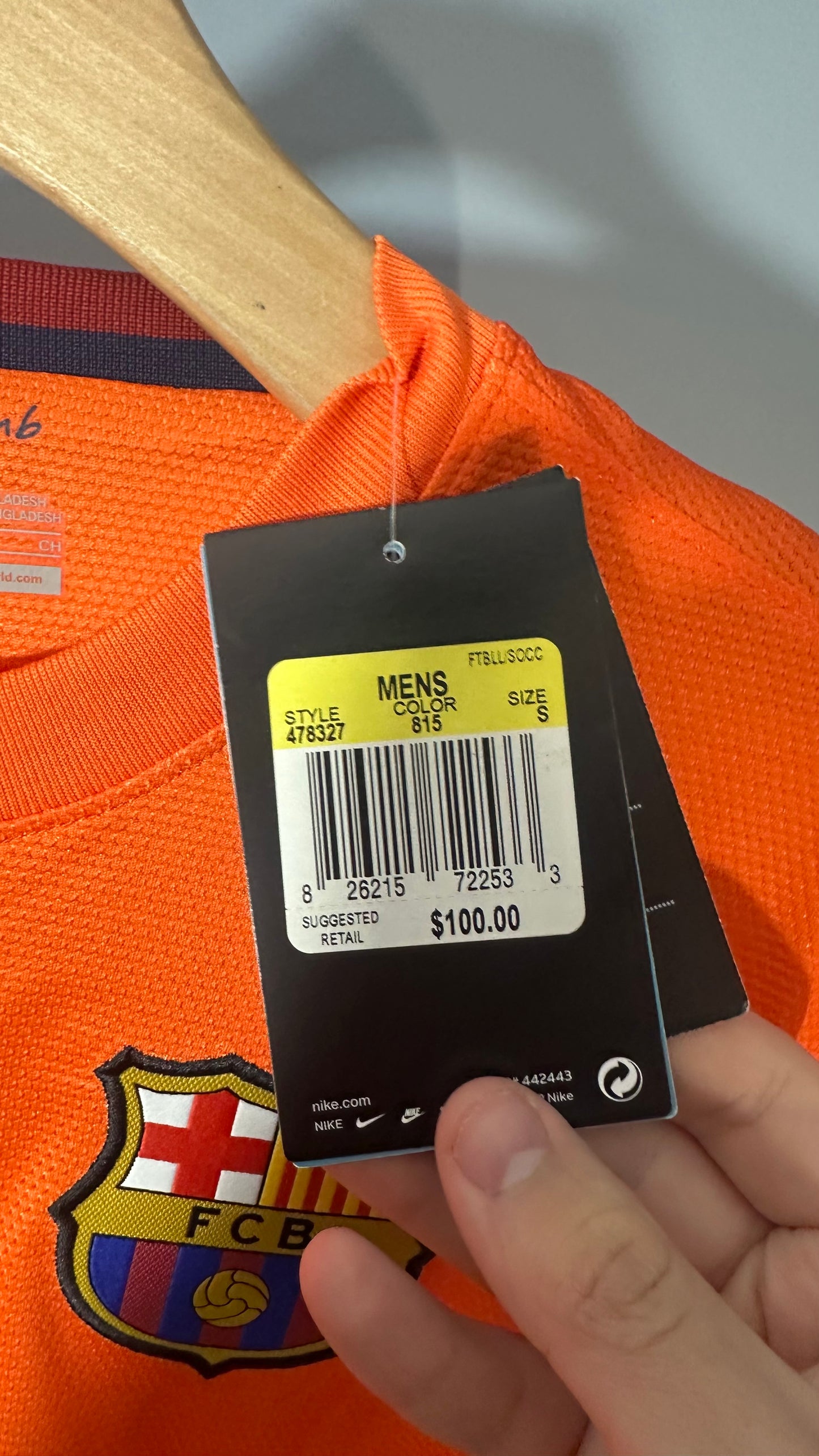 FC BARCELONA 2012 X MESSI AWAY (S)