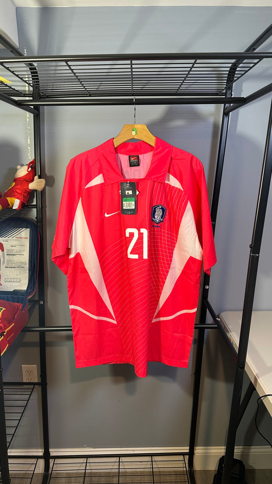 SOUTH KOREA 2002 HOME X JS PARK (XL) BNWT