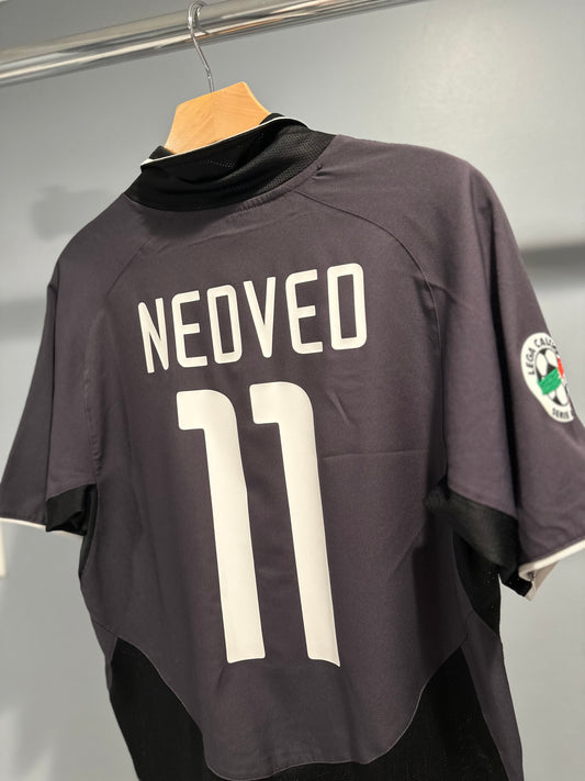 Juventus Pavel Nedved 2003/04 Away Kit - Small