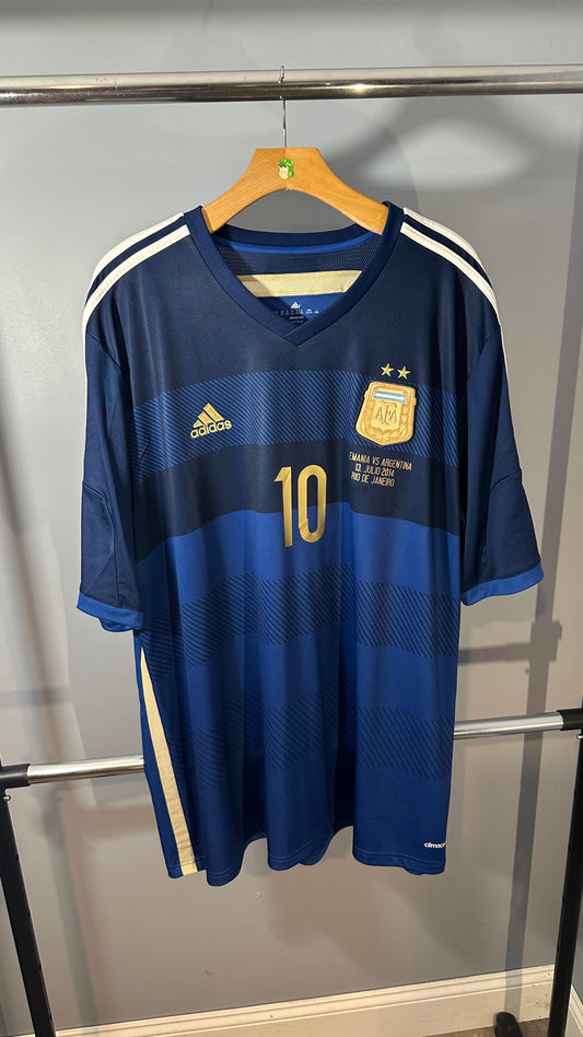 ARGENTINA 2014 AWAY X LIONEL MESSI (3XL)