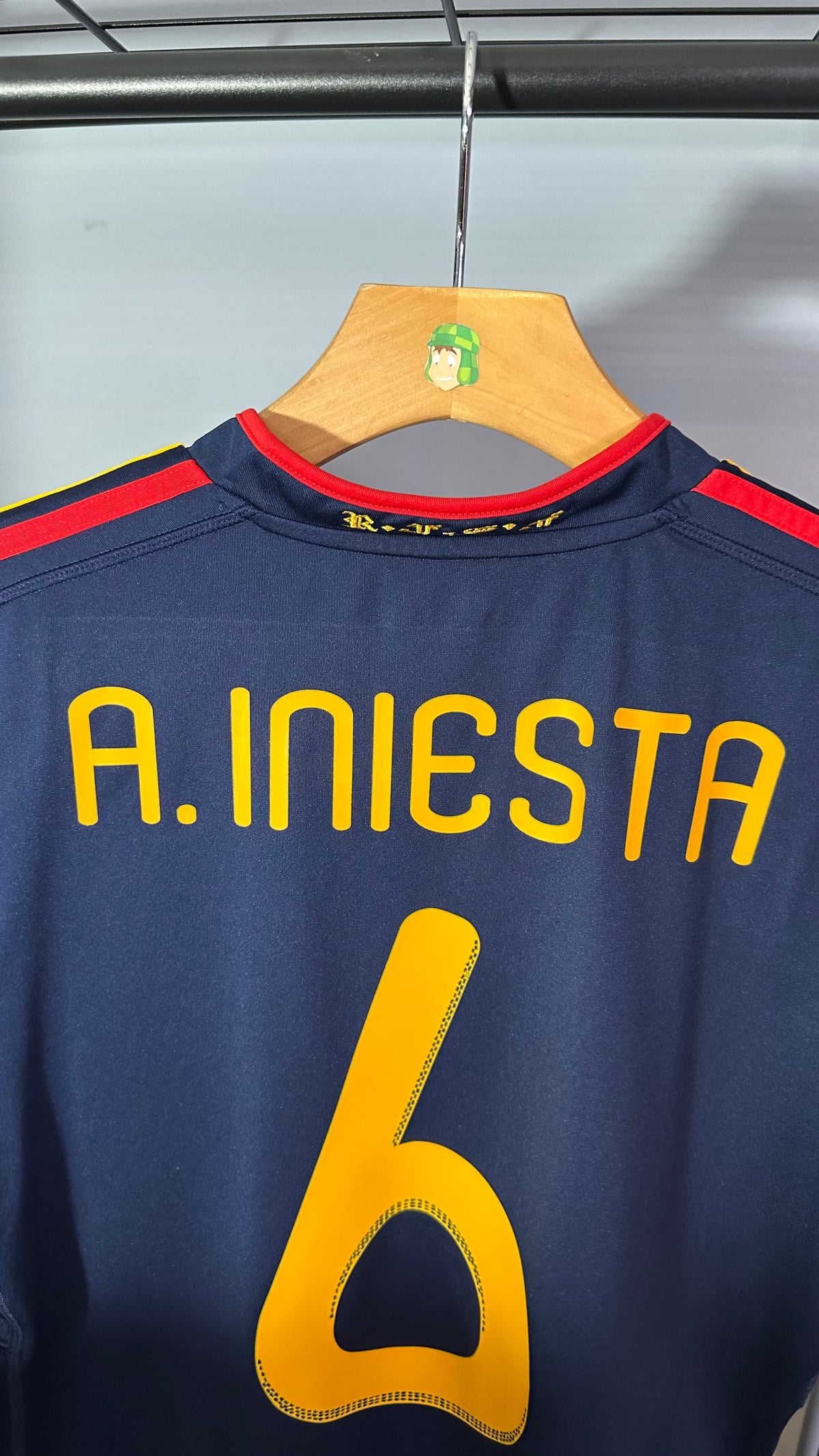 SPAIN 2010 AWAY X ANDRES INIESTA (S)