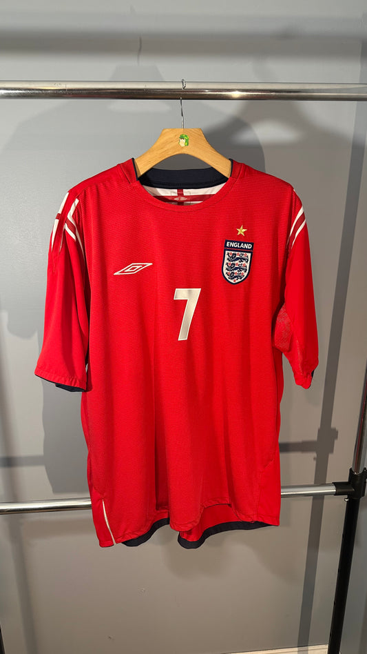 ENGLAND 2004 AWAY X DAVID BECKHAM (2XL)
