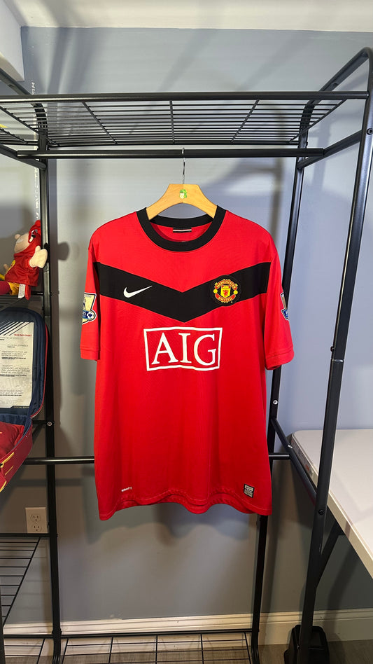 MANCHESTER UNITED 2009 HOME X RIO FERDINAND (XL)