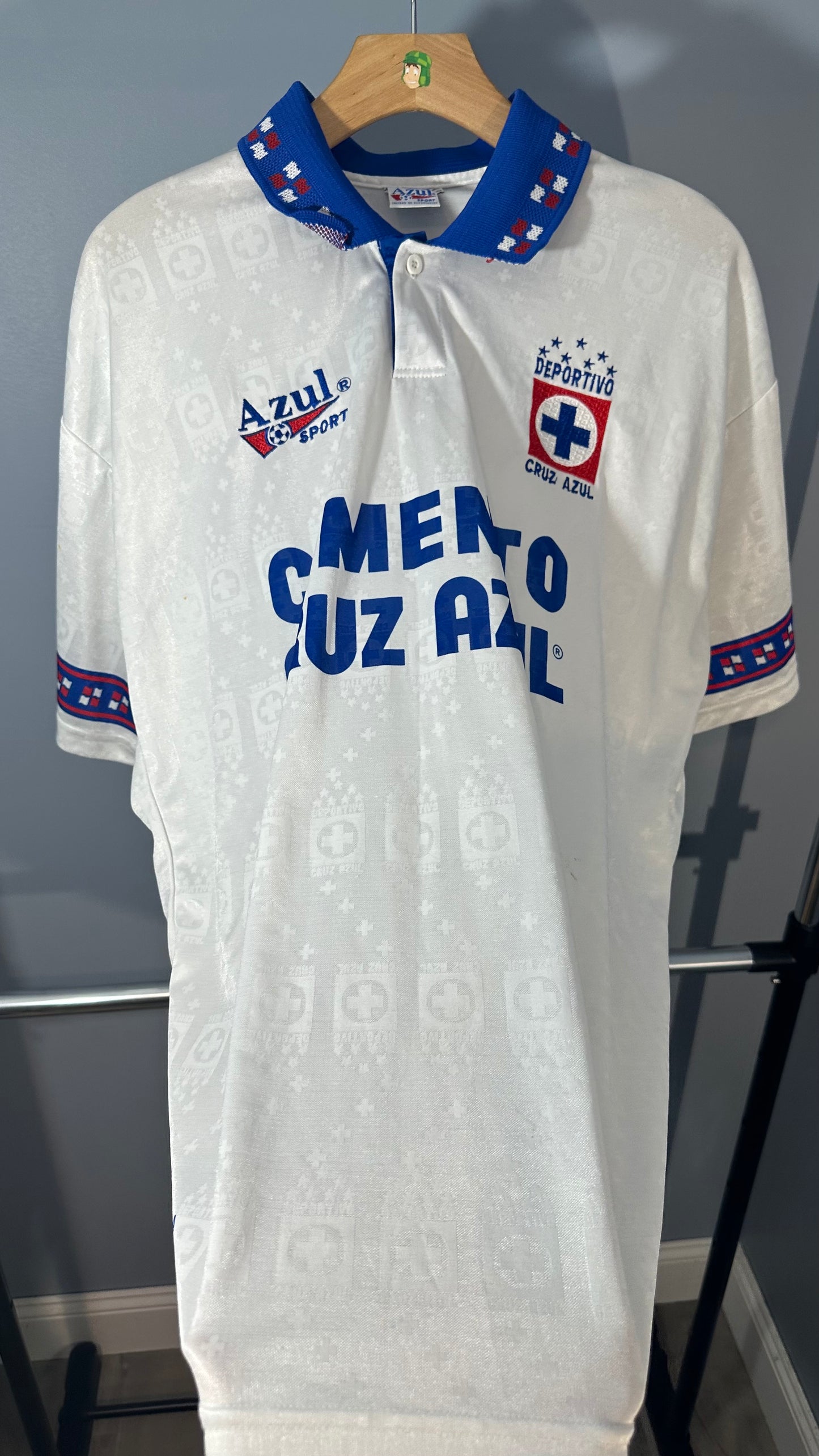 CRUZ AZUL 1995 AWAY JERSEY (L)