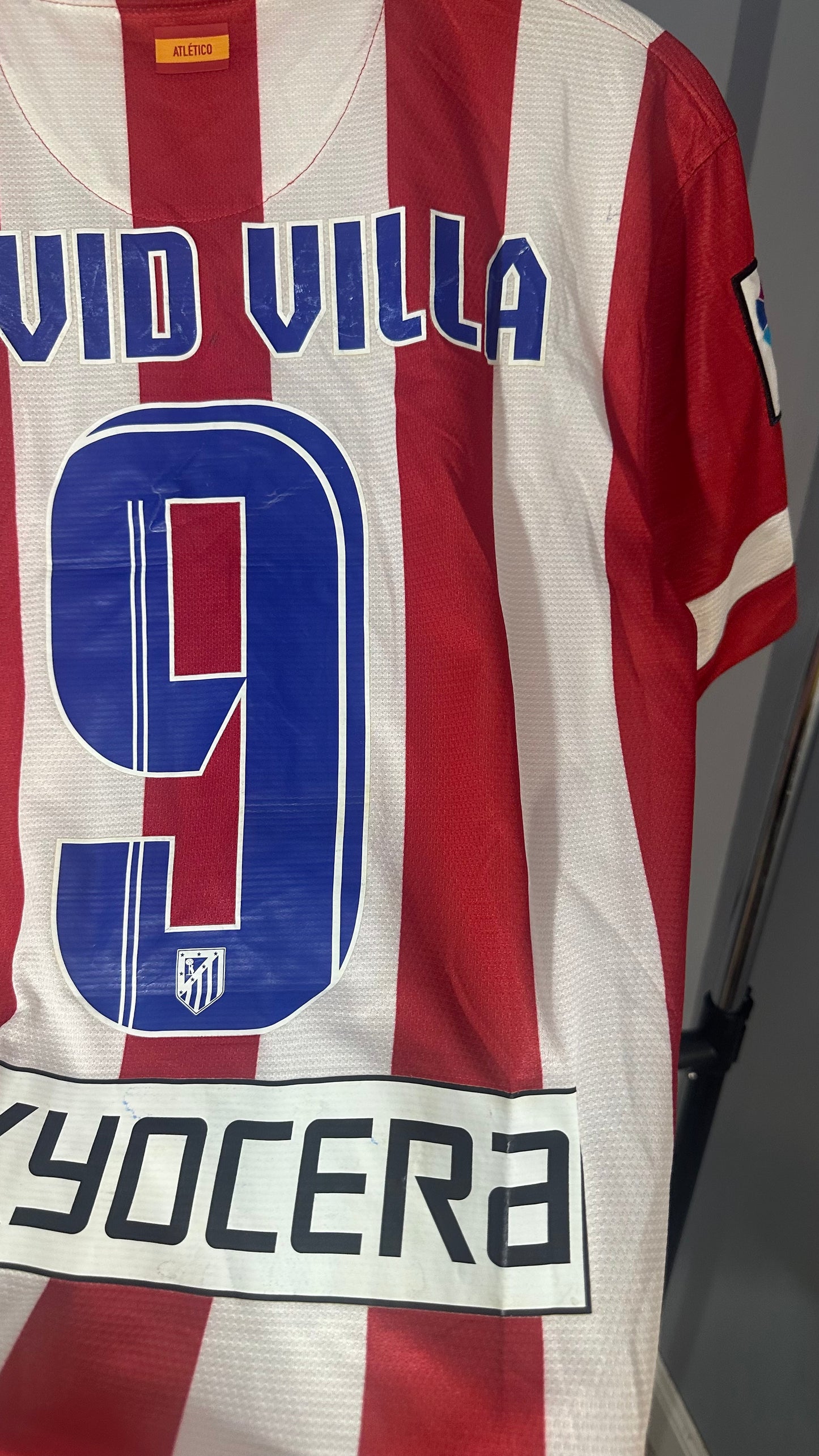 ATLETICO MADRID 2014 X DAVID VILLA HOME (M)