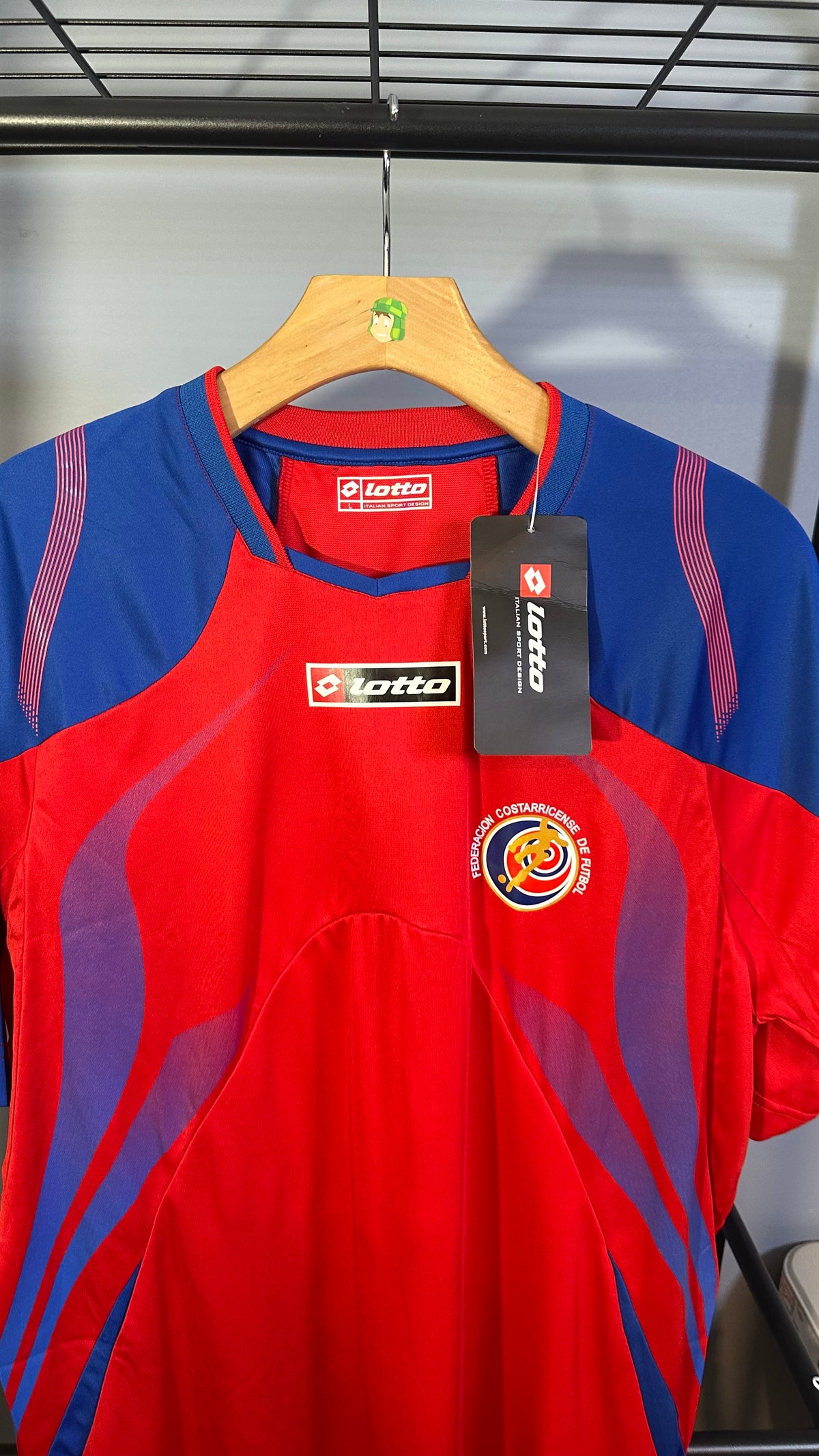 COSTA RICA 2008 HOME JERSEY (L) BNWT