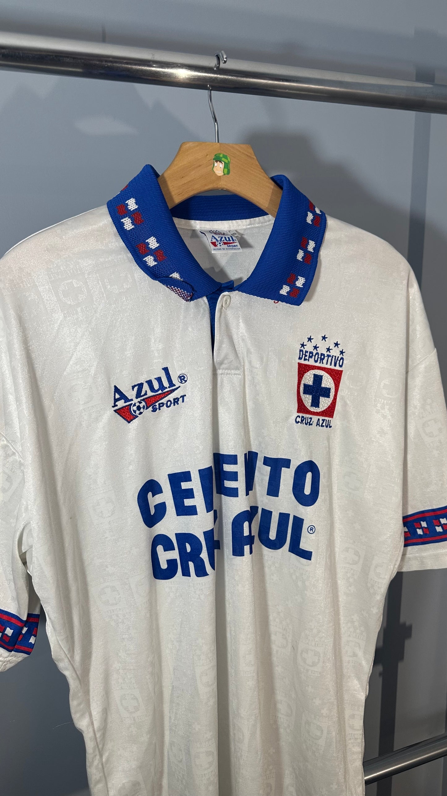 CRUZ AZUL 1995 AWAY JERSEY (L)