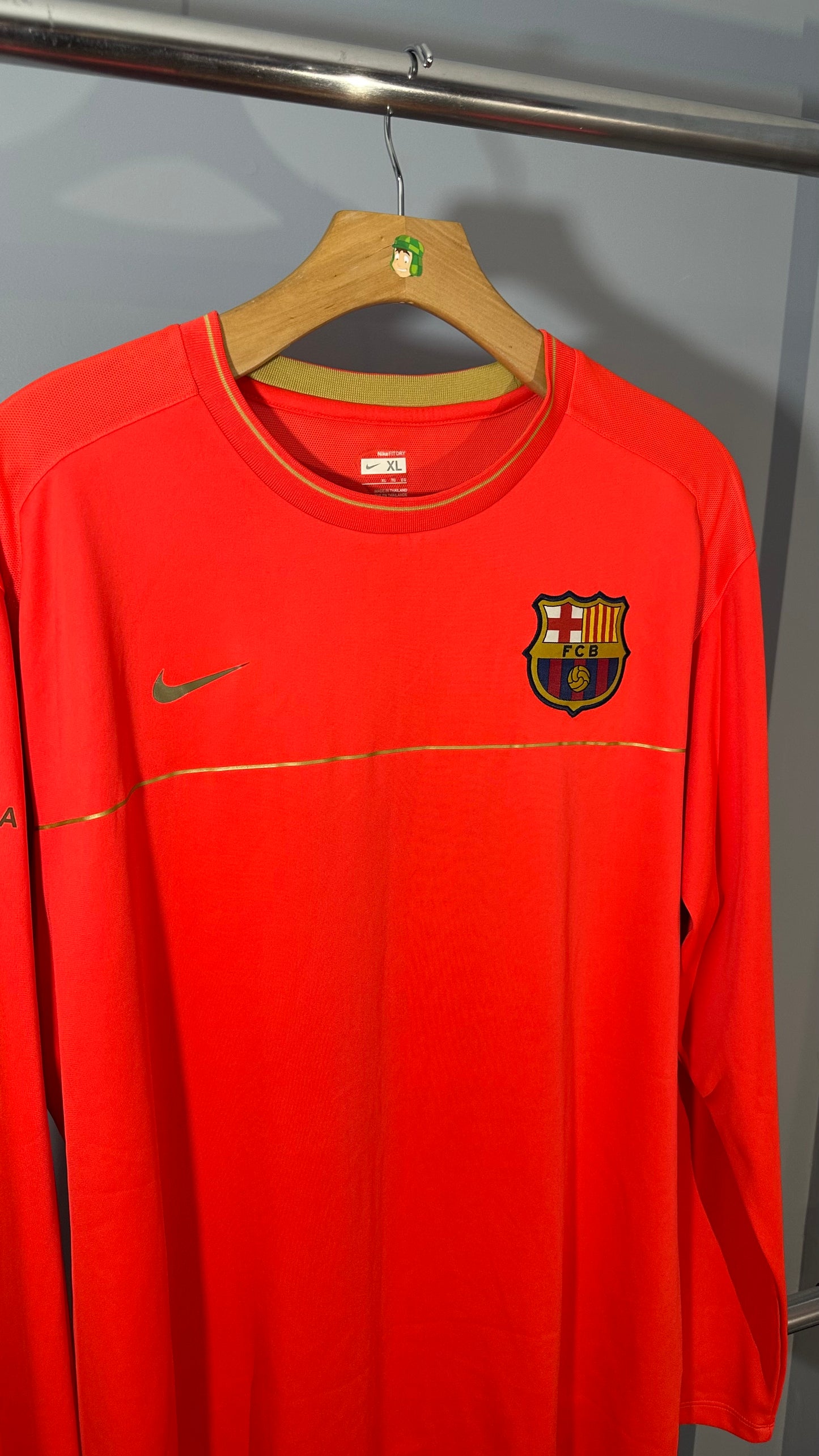 FC BARCELONA 2008 TRAINING JERSEY (XL)