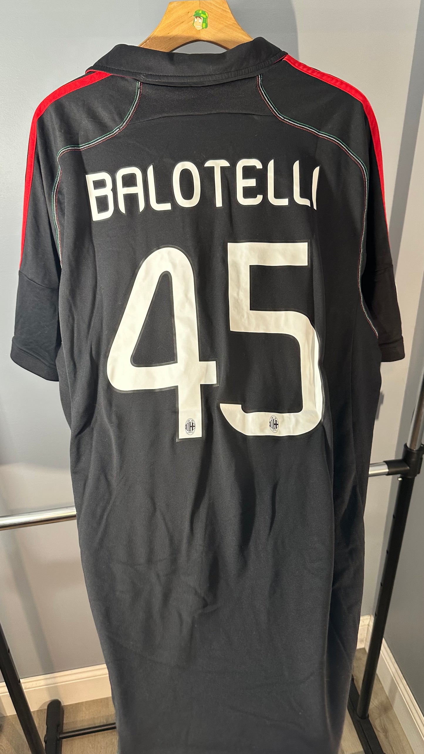 AC MILAN 2012 X MARIO BALOTELLI AWAY (2XL)