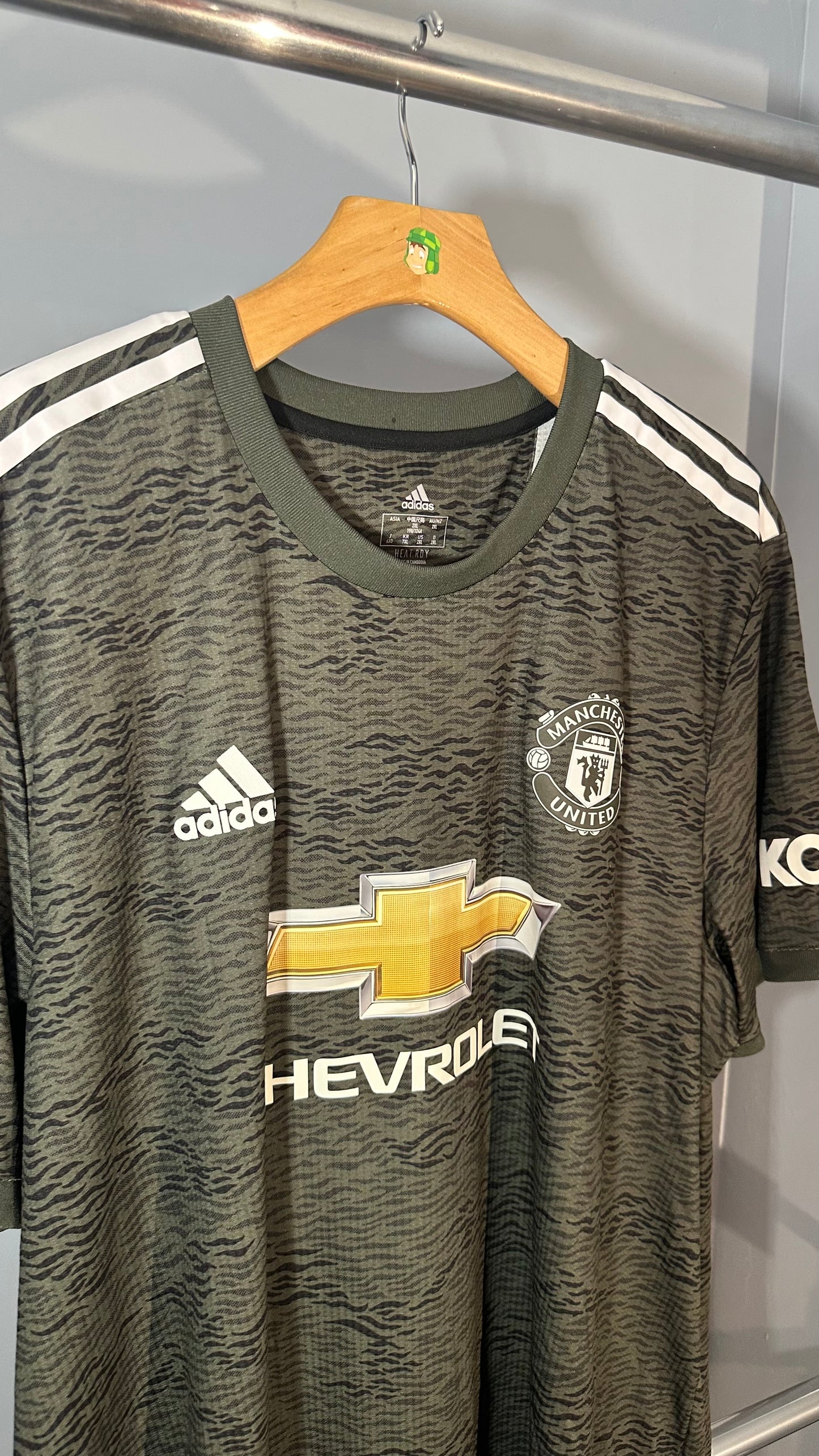 MANCHESTER UNITED 2020 X BRUNO FERNANDES (2XL) *PLAYER VERSION*
