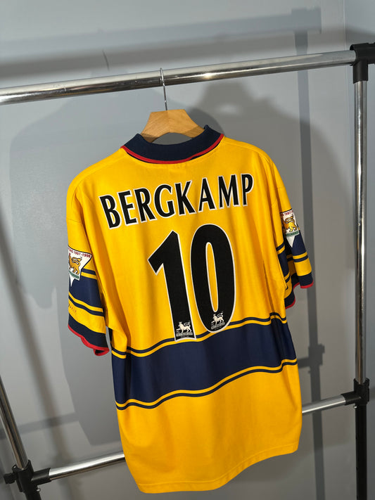 ARSENAL 1998 X BERGKAMP AWAY (L)