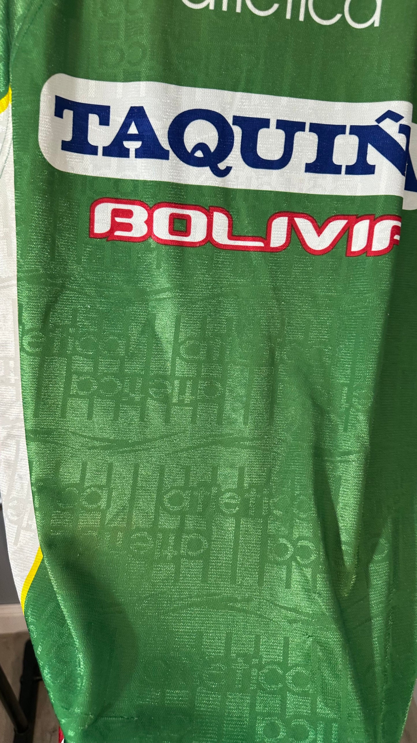 BOLIVIA 2001 TRAINING JERSEY (L)