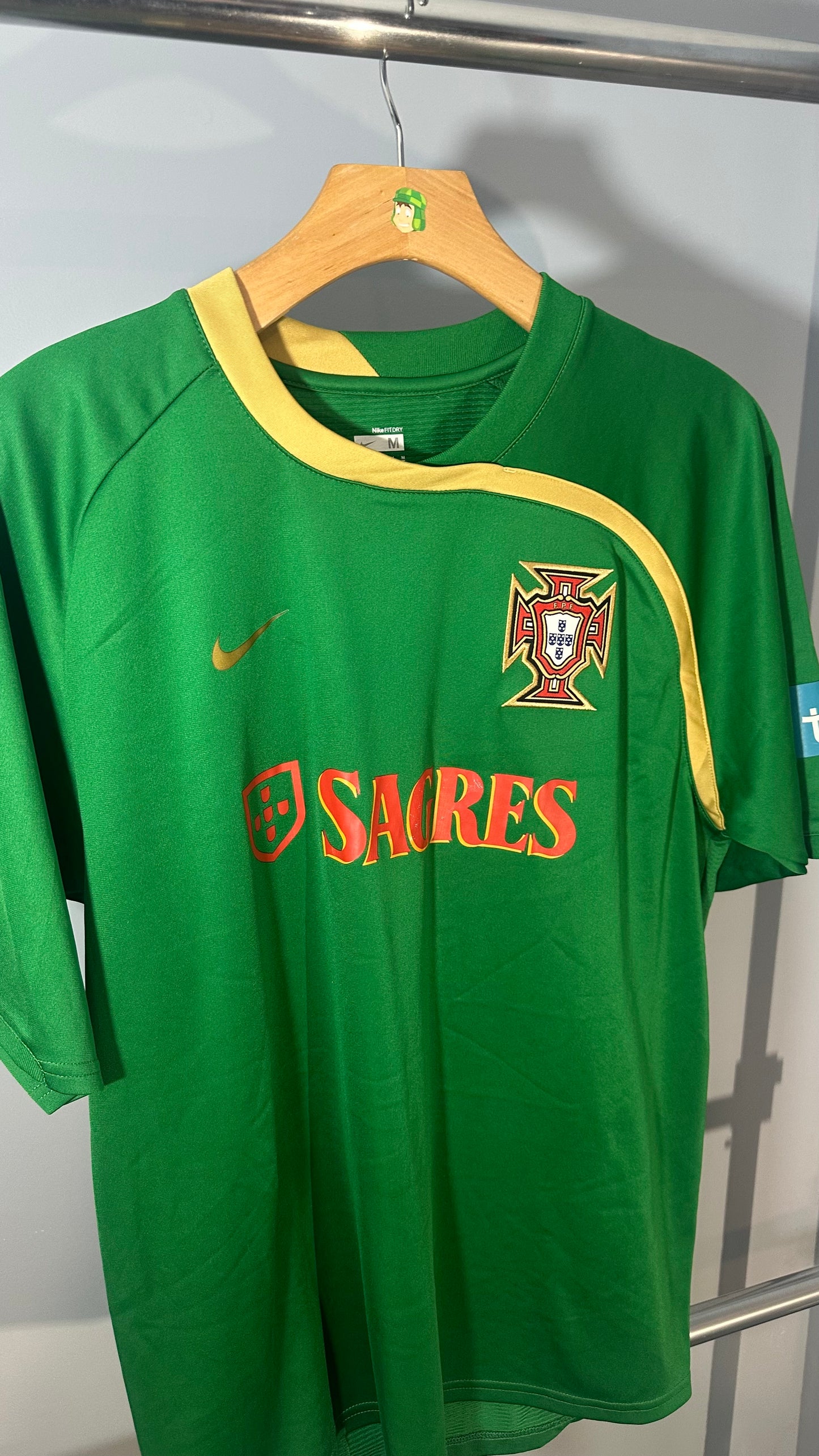PORTUGAL 2008 TRAINING JERSEY (M)