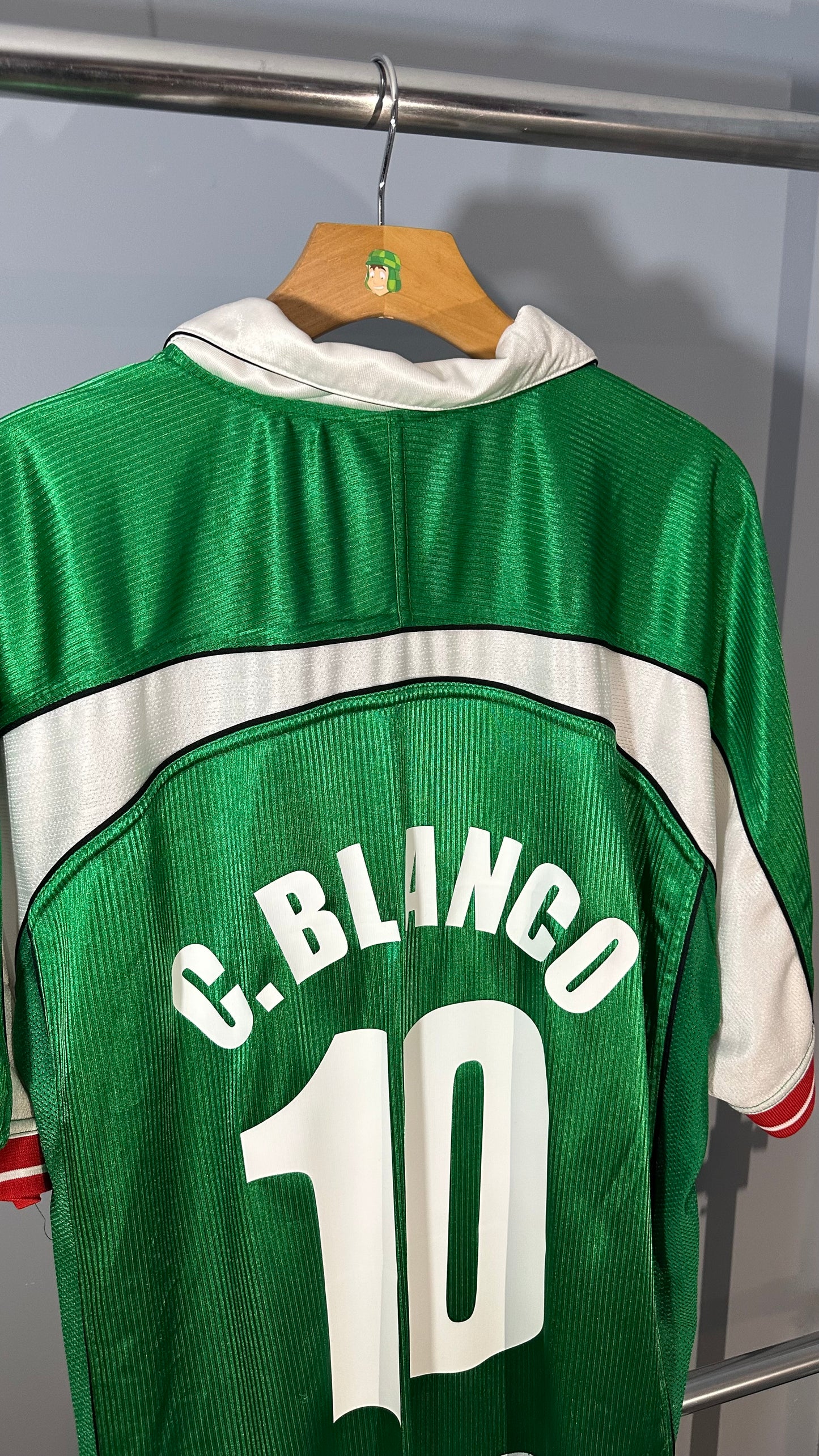 MEXICO 2000 X CUAHTEMOC BLANCO HOME (XL)