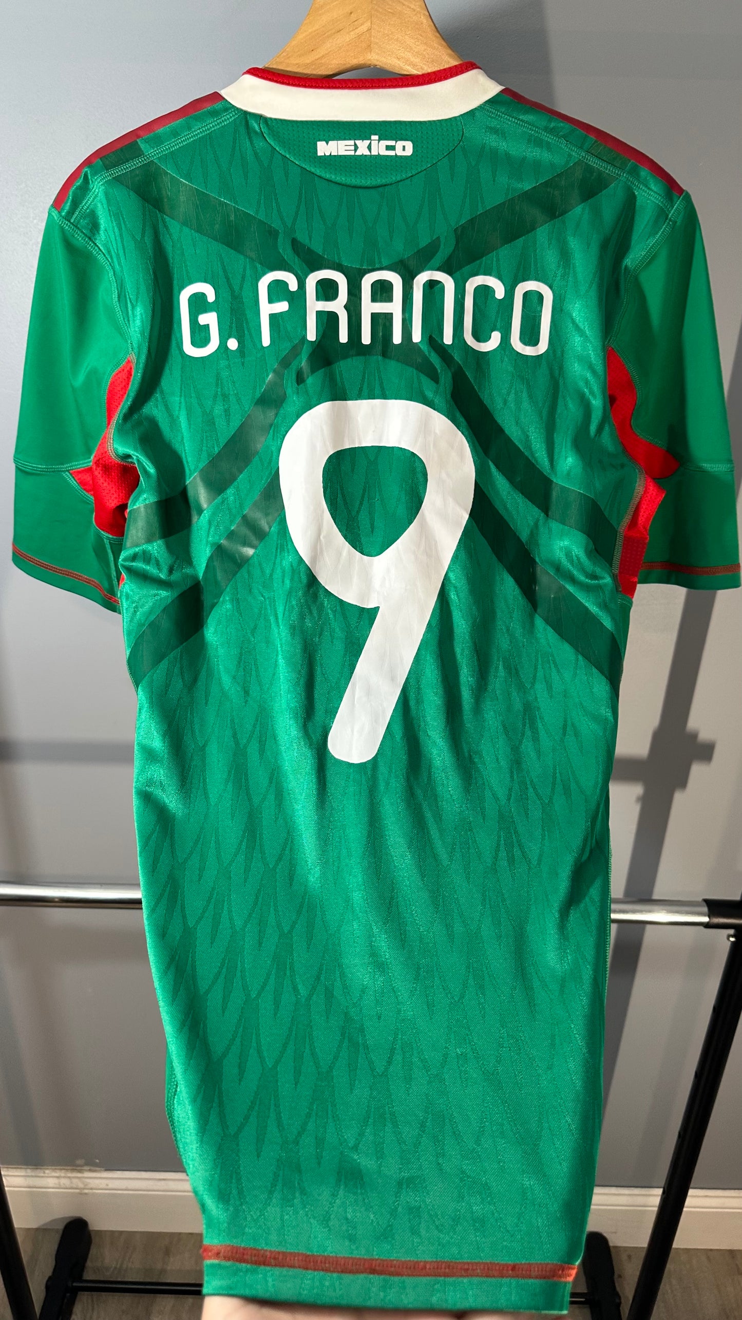 MEXICO 2010 AWAY X FRANCO - TECHFIT (M)