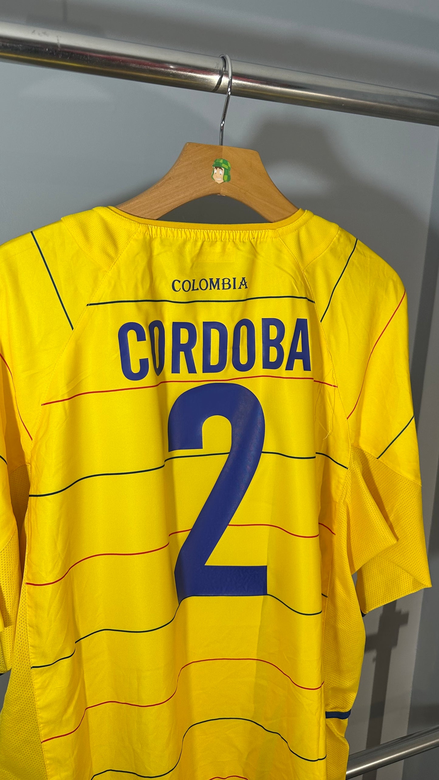 COLOMBIA 2004 X IVAN CORDOBA HOME (2XL)
