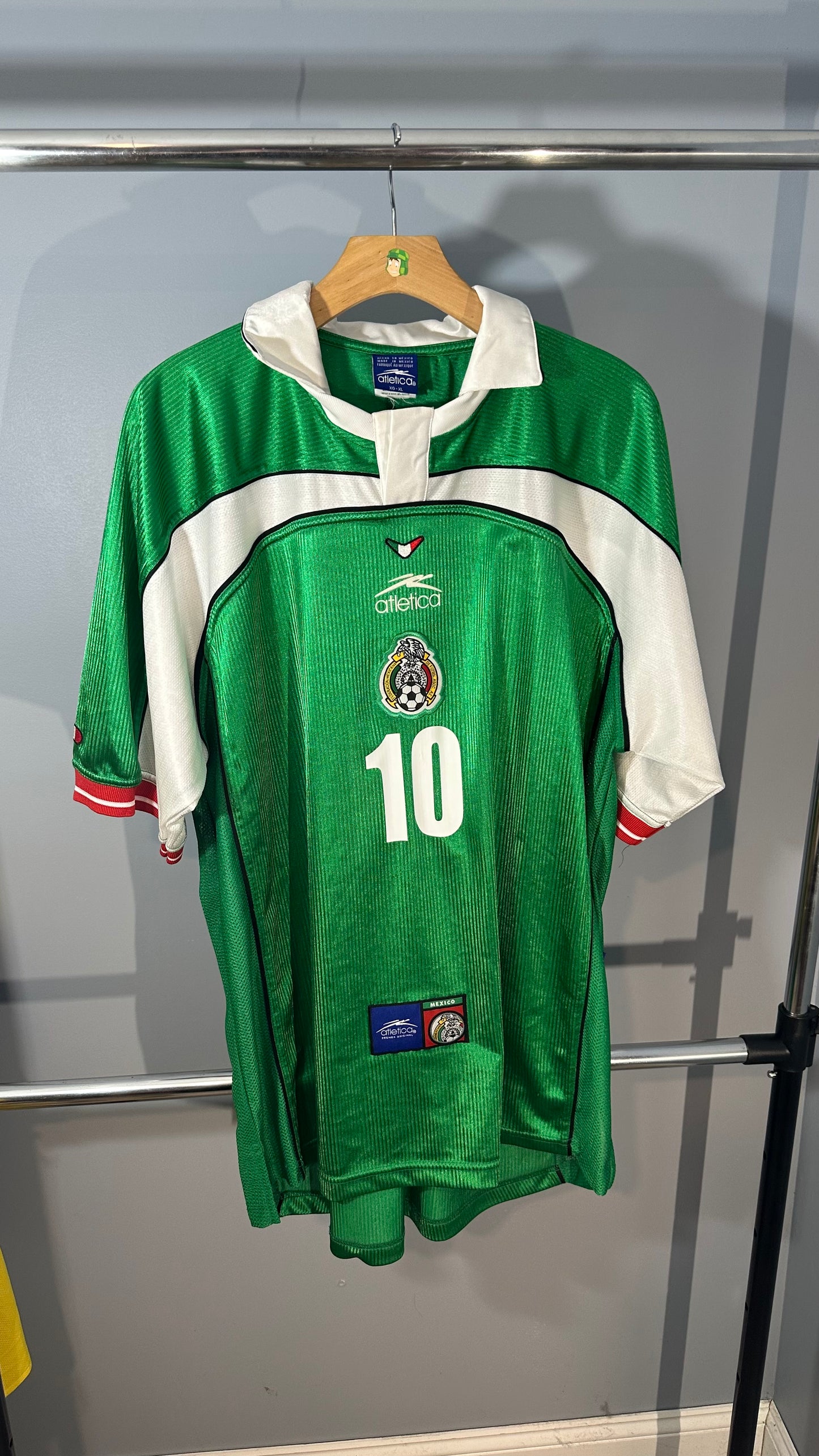 MEXICO 2000 X CUAHTEMOC BLANCO HOME (XL)