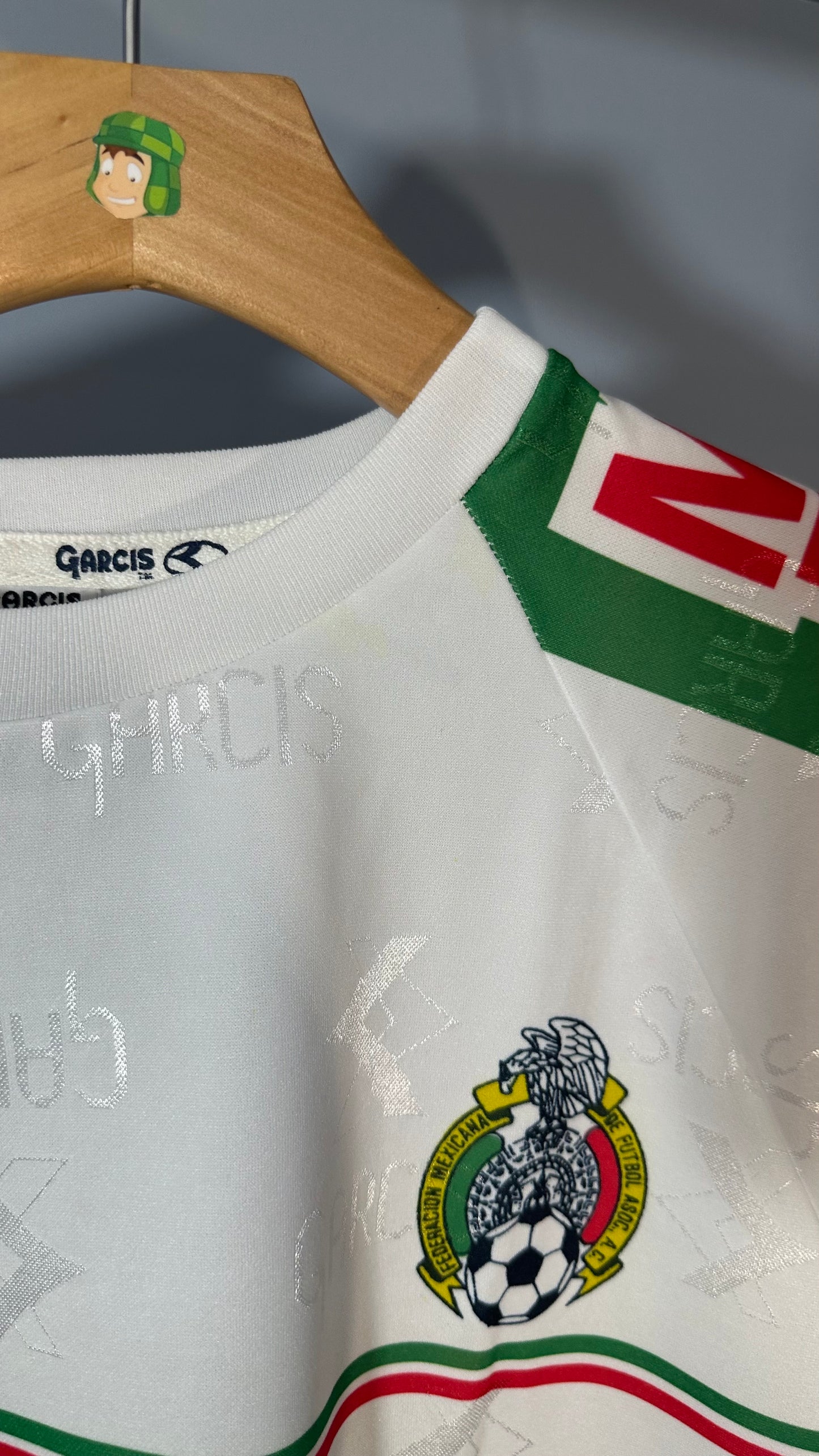 MEXICO 1999 GARCIS CAMPEON CONFEDERACIONES JERSEY (XL)