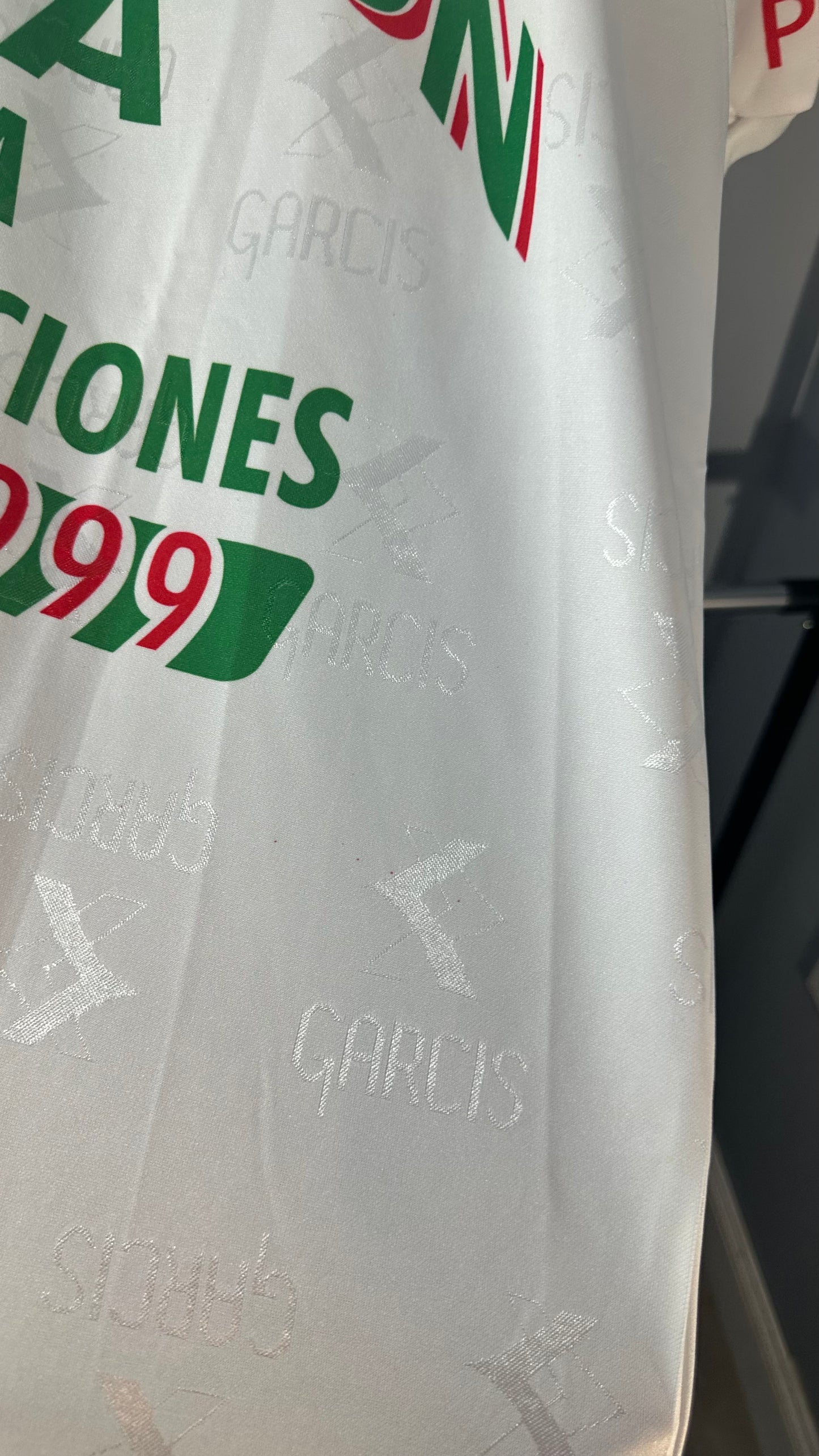 MEXICO 1999 GARCIS CAMPEON CONFEDERACIONES JERSEY (XL)