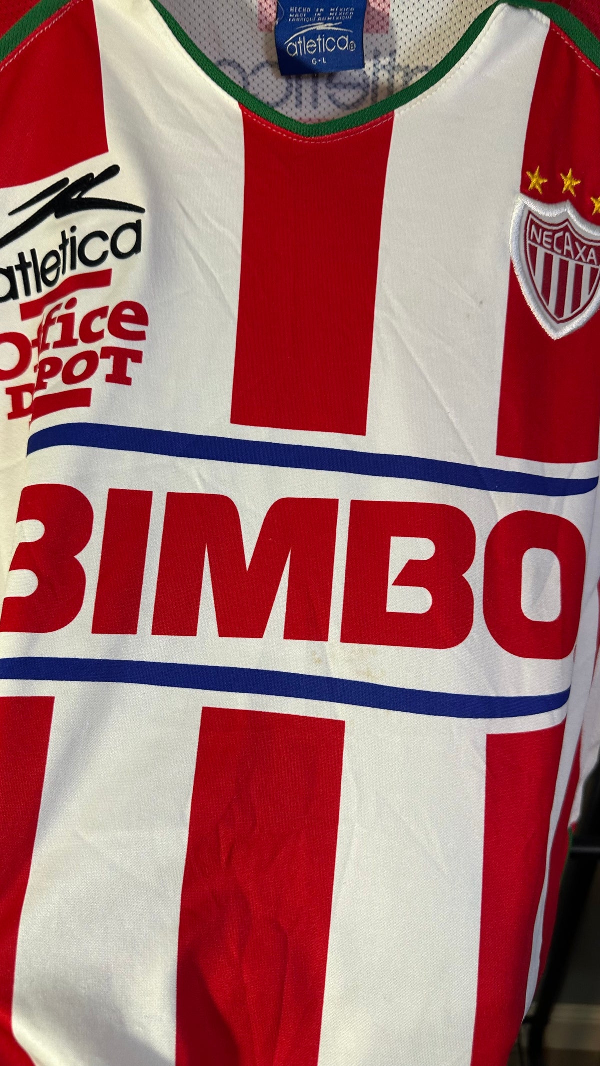 NECAXA 2004 HOME JERSEY (L)