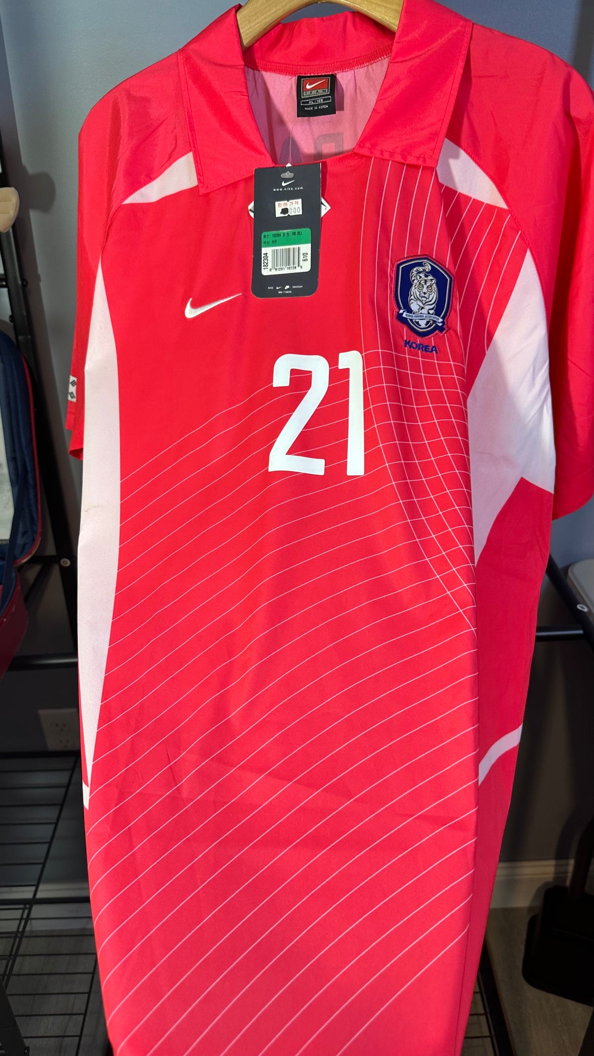 SOUTH KOREA 2002 HOME X JS PARK (XL) BNWT