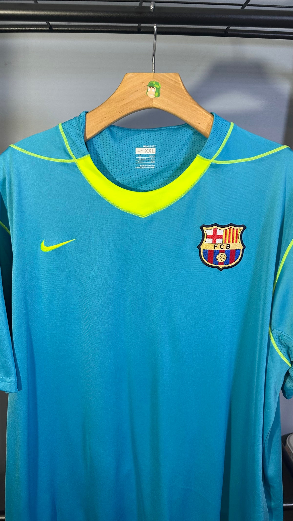 FC BARCELONA 2007 TRAINING JERSEY (2XL)