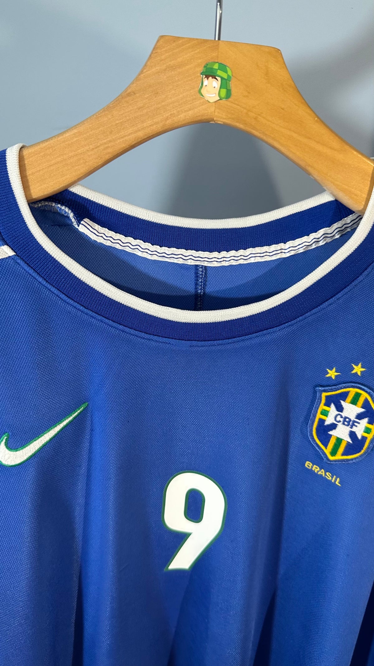 BRAZIL 1998/99 AWAY X RONALDO NAZARIO (XL)