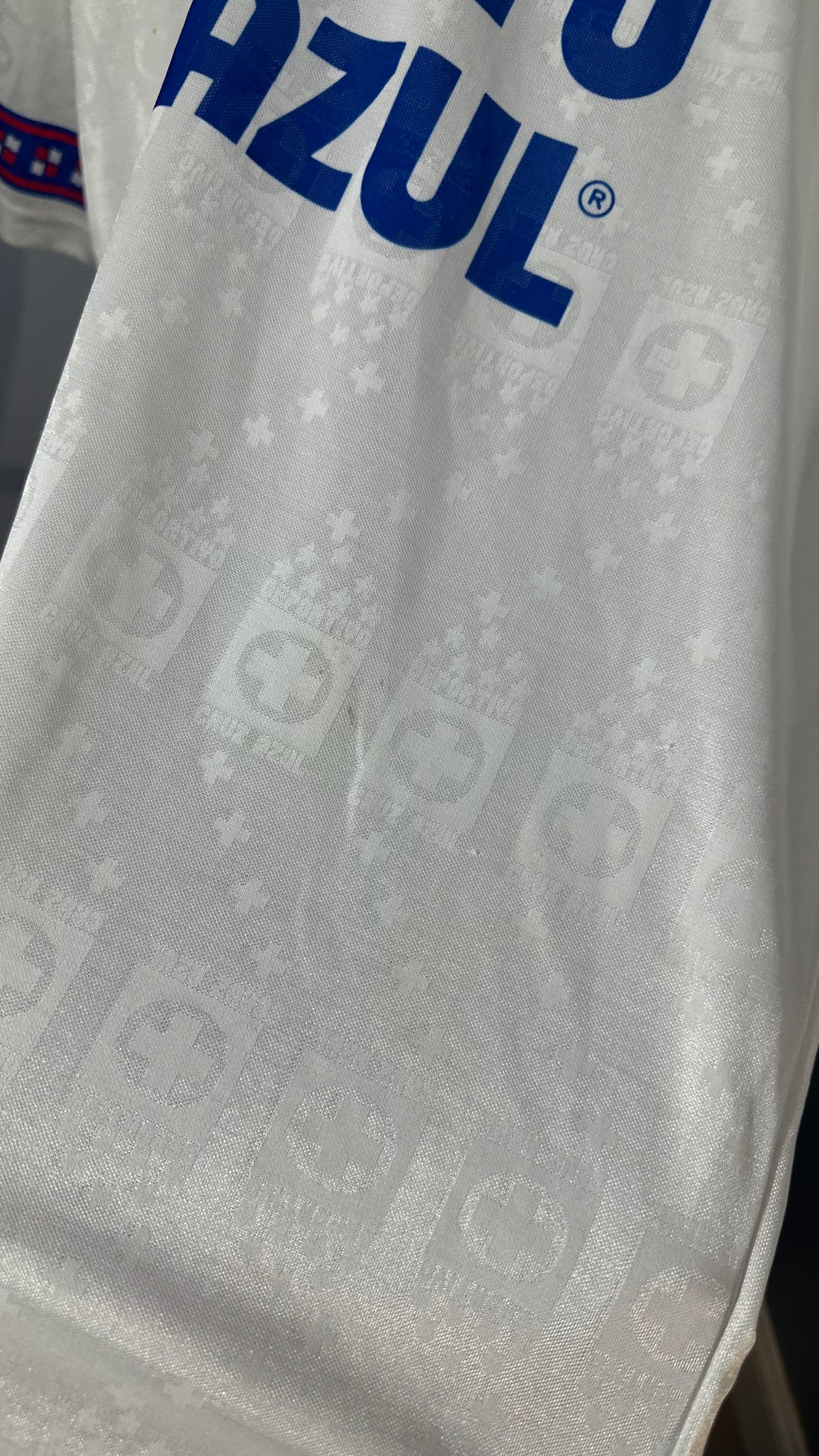 CRUZ AZUL 1995 AWAY JERSEY (L)
