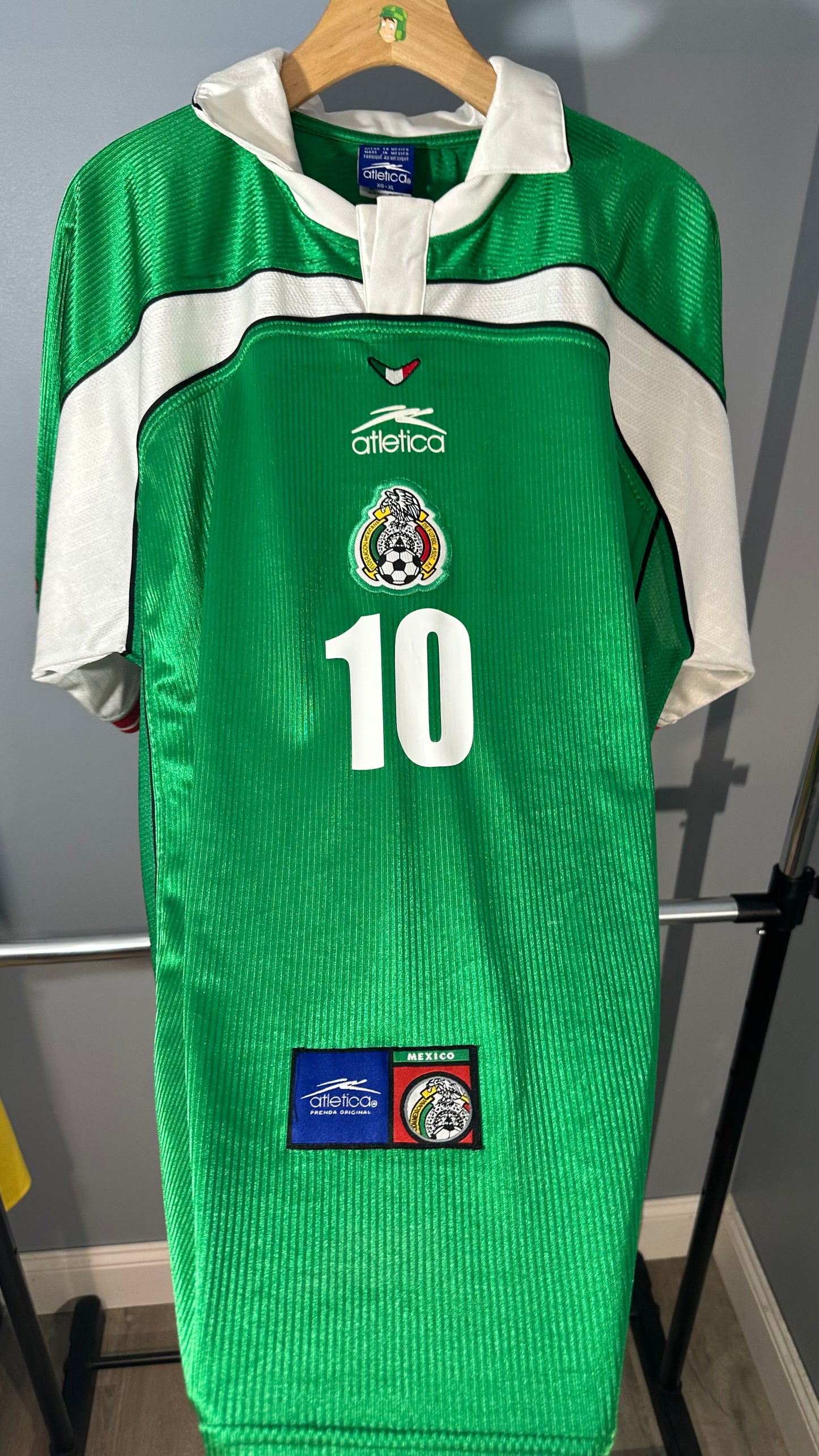 MEXICO 2000 X CUAHTEMOC BLANCO HOME (XL)