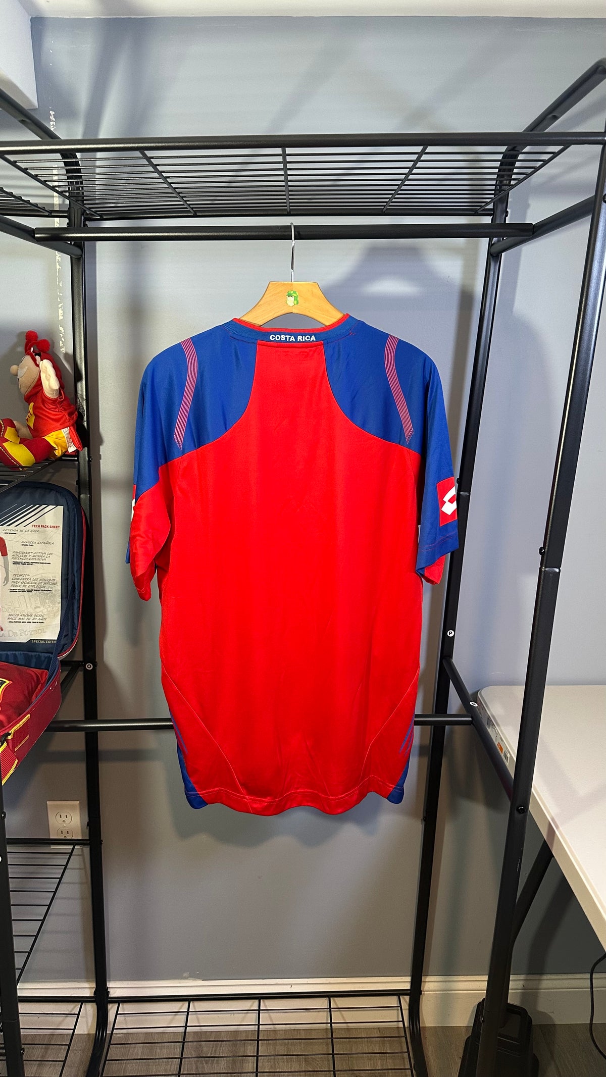COSTA RICA 2008 HOME JERSEY (L) BNWT