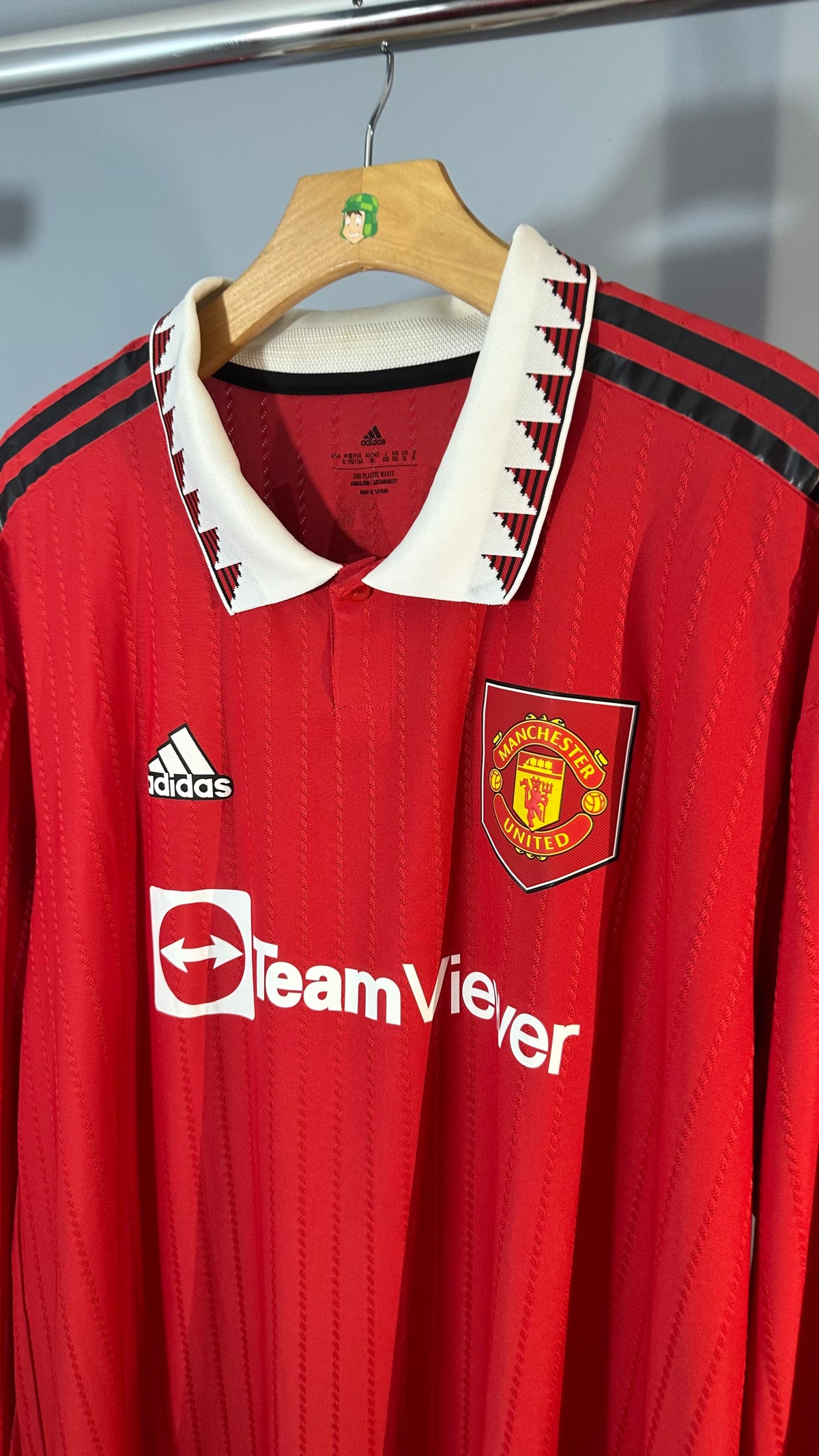 MANCHESTER UNITED 2022/23 HOME - CRISTIANO RONALDO (XL) L/S PLAYER VERSION