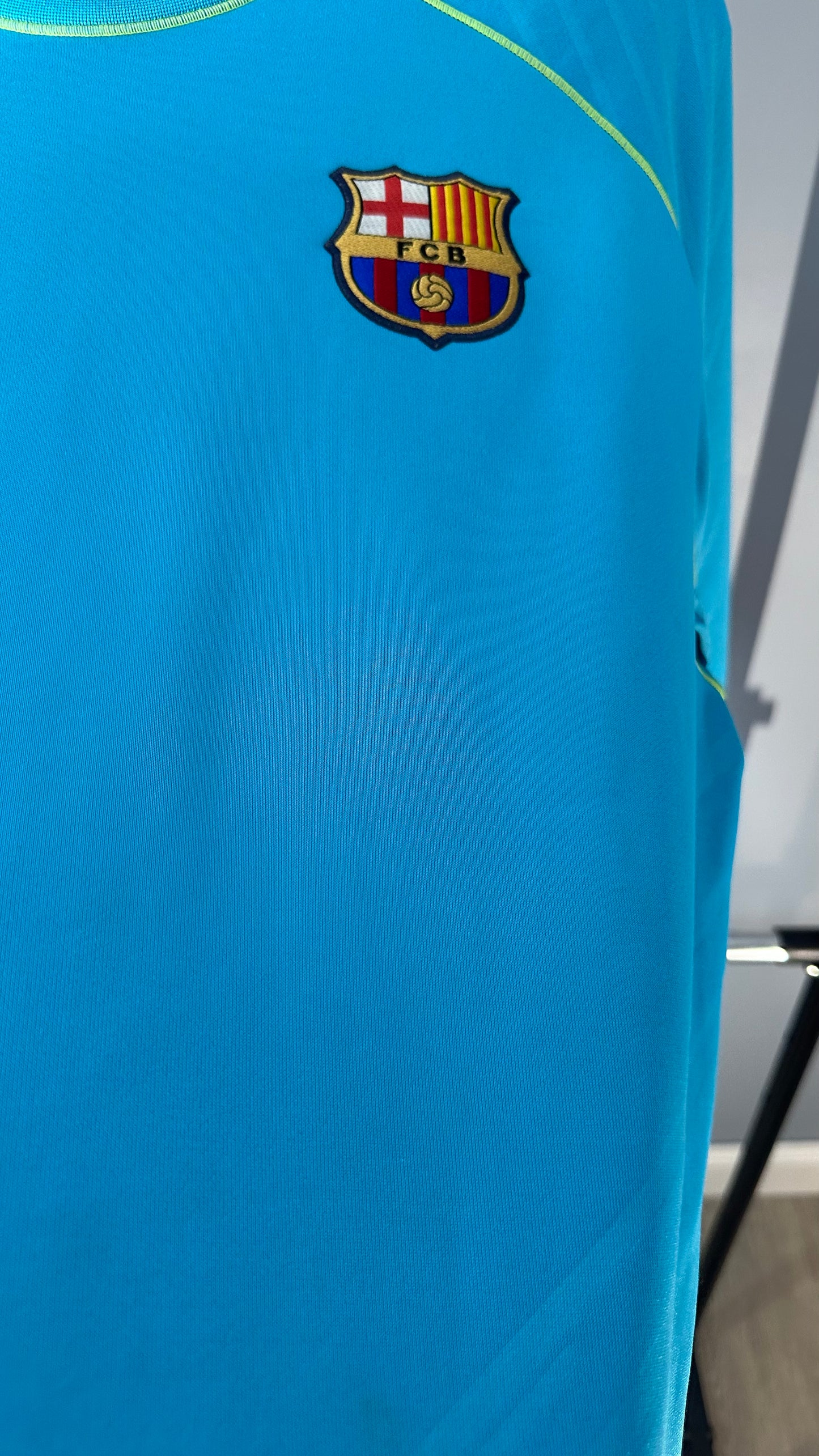 FC BARCELONA 2007 TRAINING CREWNECK (L)