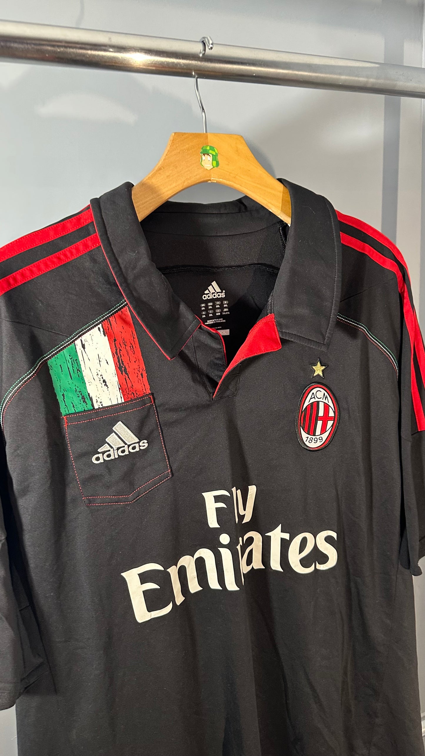 AC MILAN 2012 X MARIO BALOTELLI AWAY (2XL)