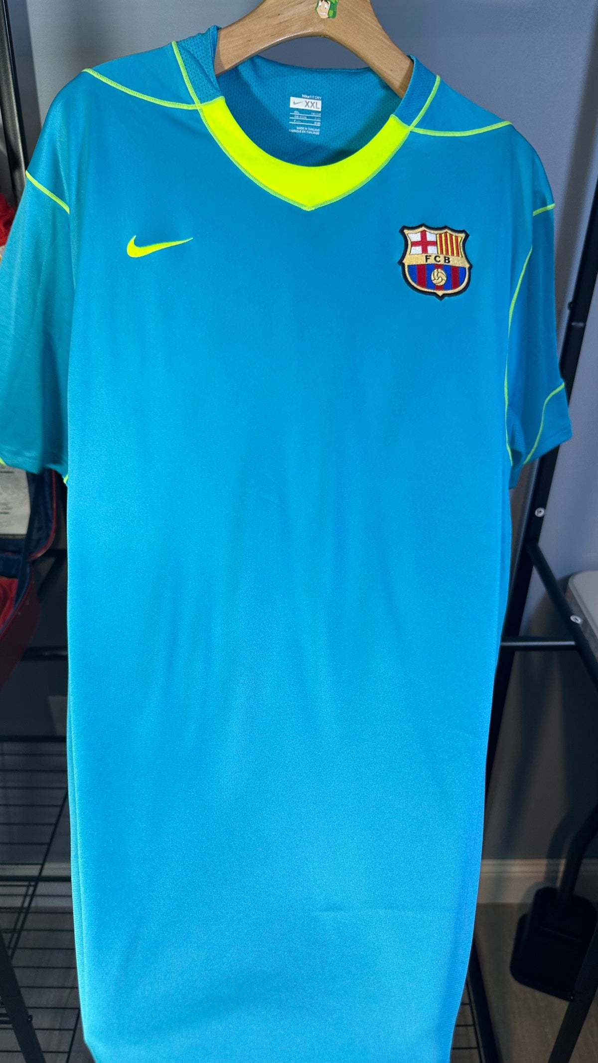 FC BARCELONA 2007 TRAINING JERSEY (2XL)