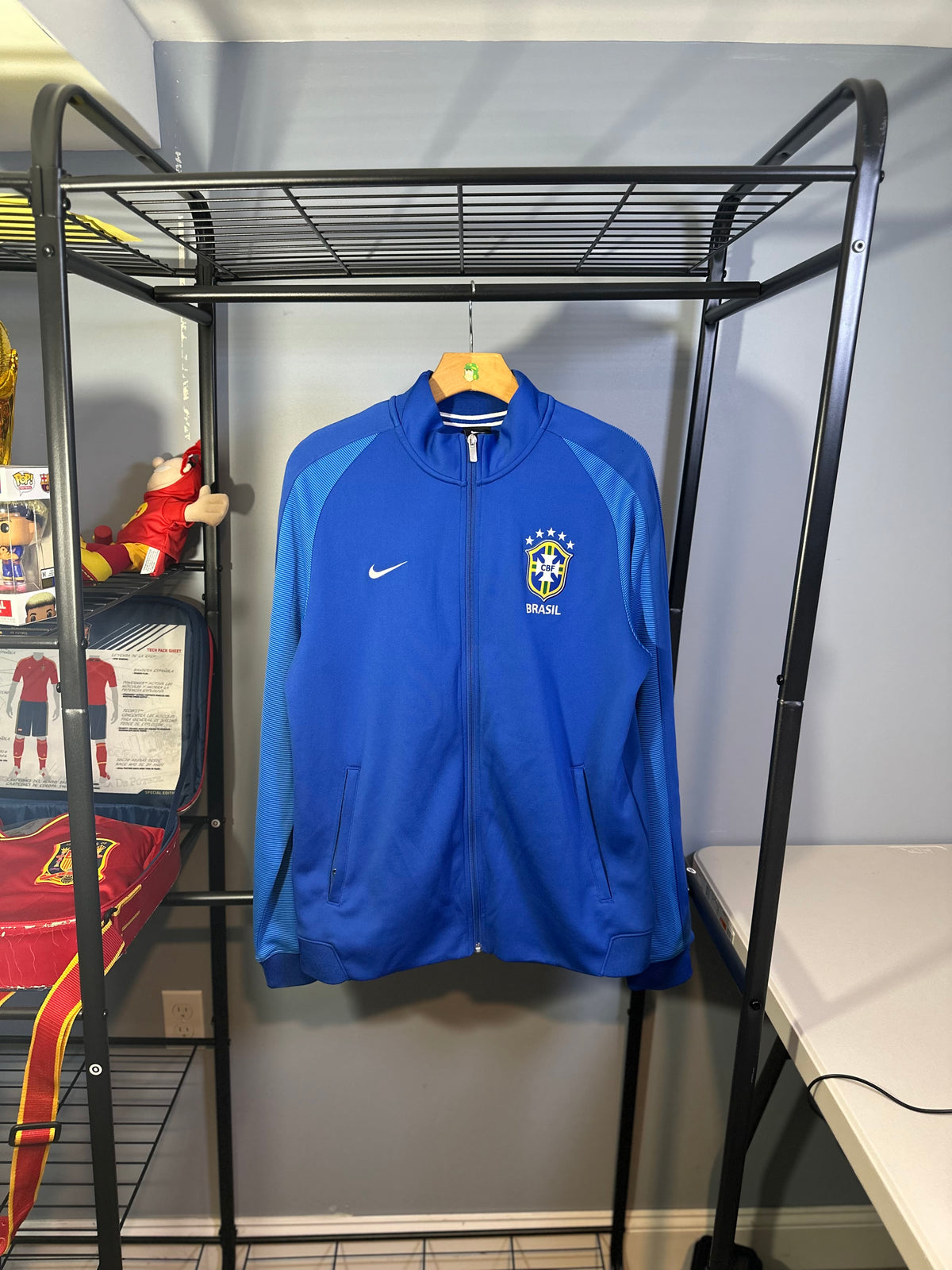 BRAZIL 2018 TRACK JACKET (L)