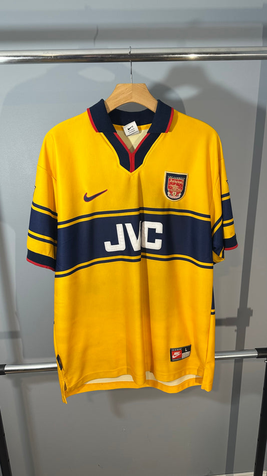 ARSENAL 1998 X BERGKAMP AWAY (L)