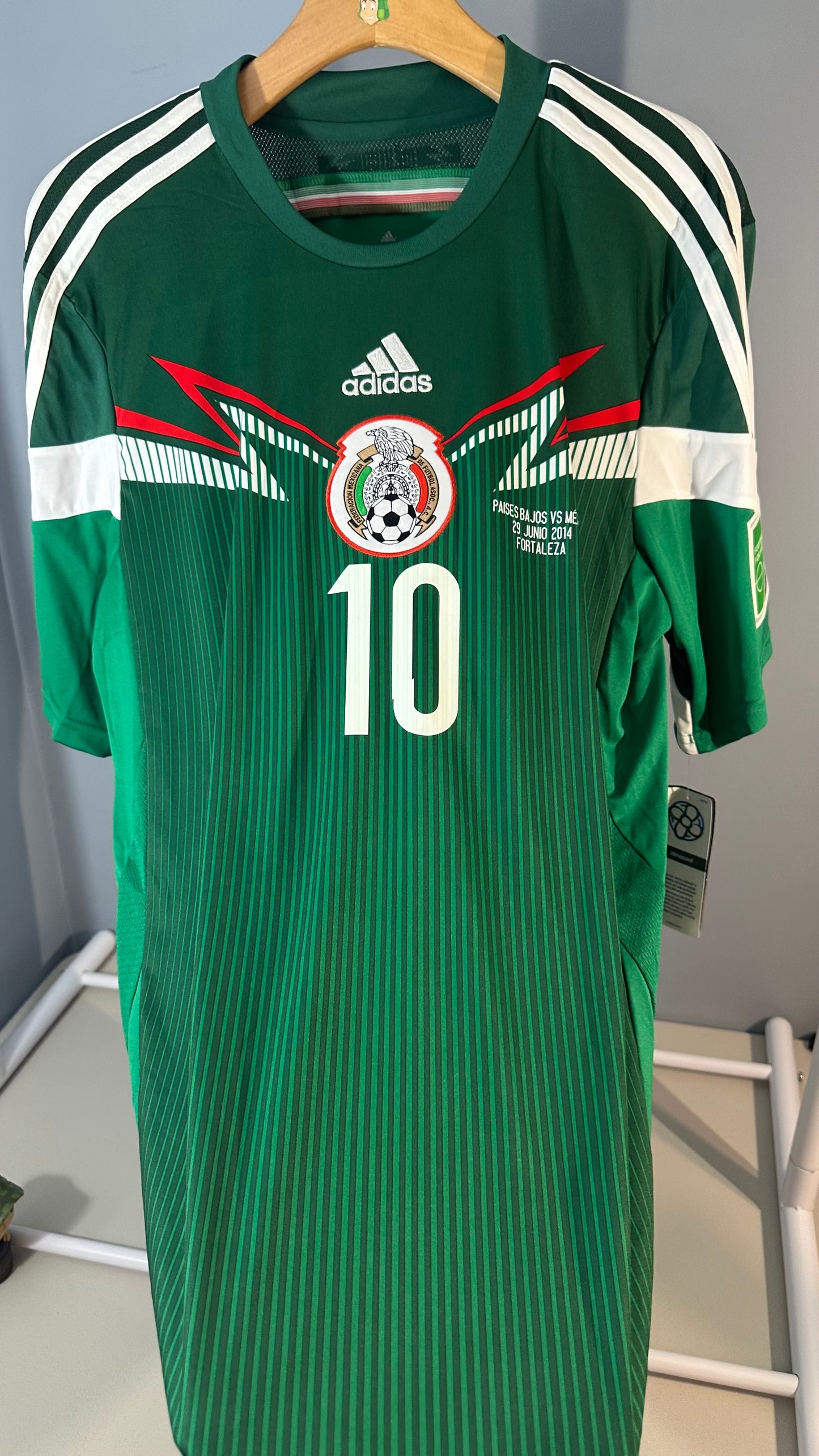 MEXICO 2014 HOME - GIOVANI DOS SANTOS (L) BNWT