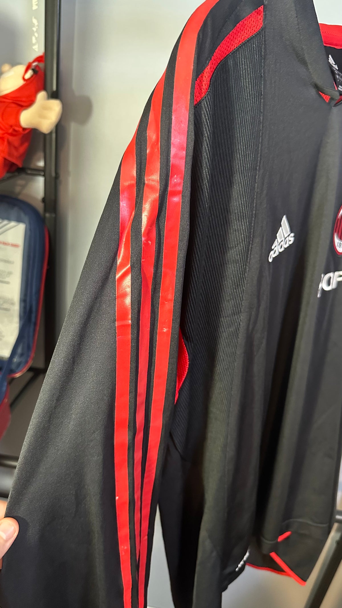 AC MILAN 2004 TRAINING JERSEY L/S (S)