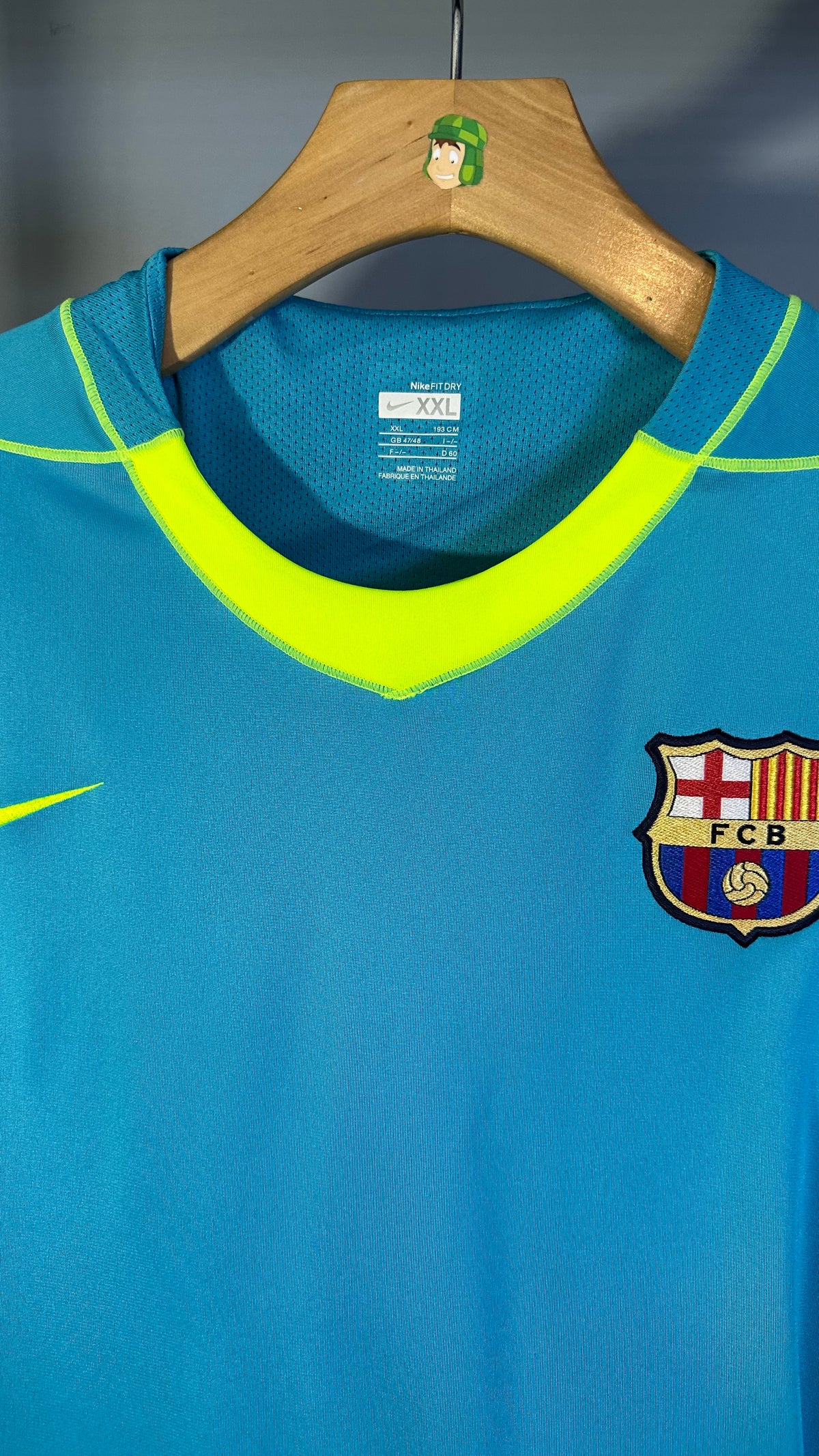 FC BARCELONA 2007 TRAINING JERSEY (2XL)