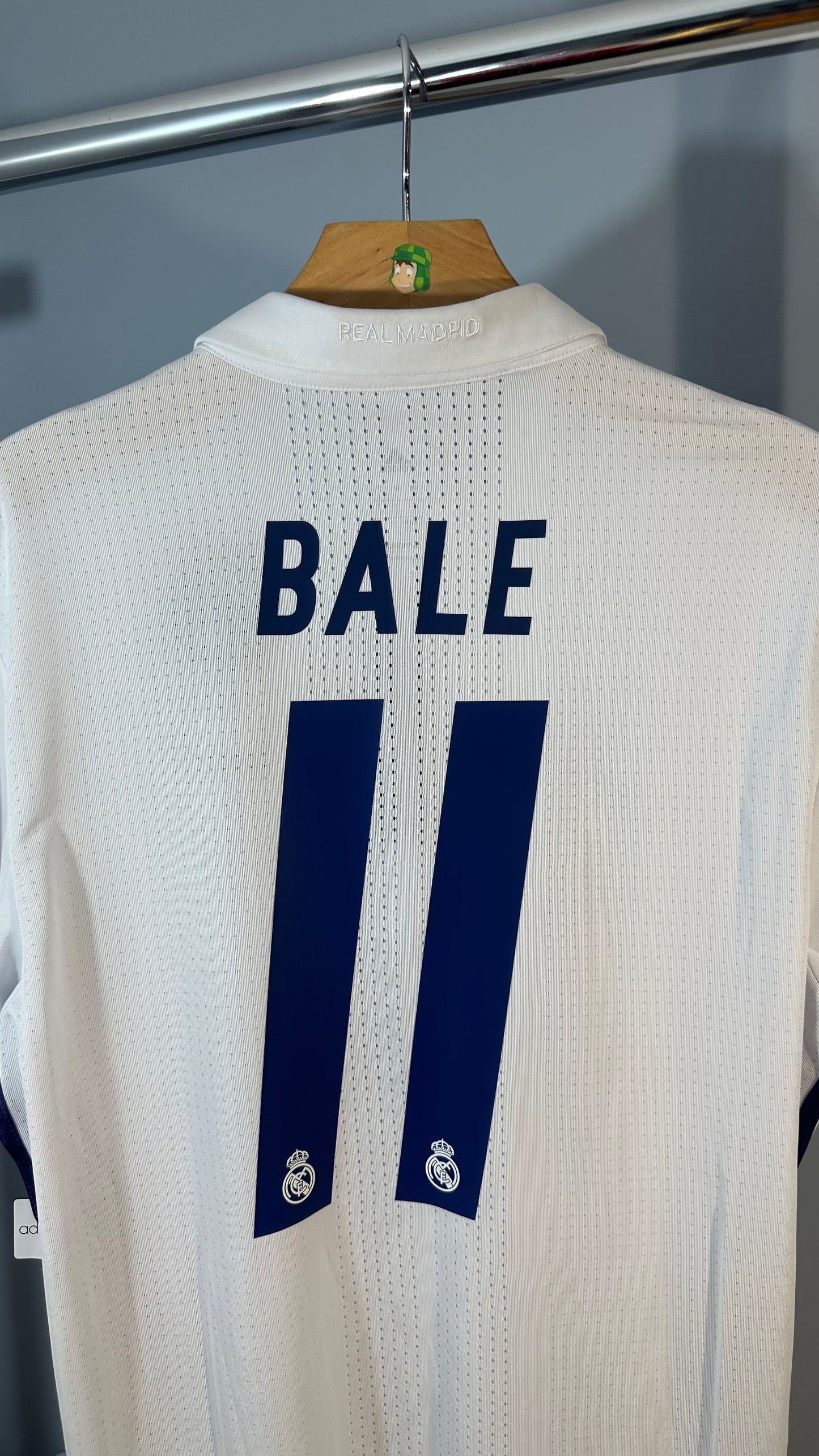 REAL MADRID 2016/17 HOME X GARETH BALE (L) BNWT PLAYER VERSION