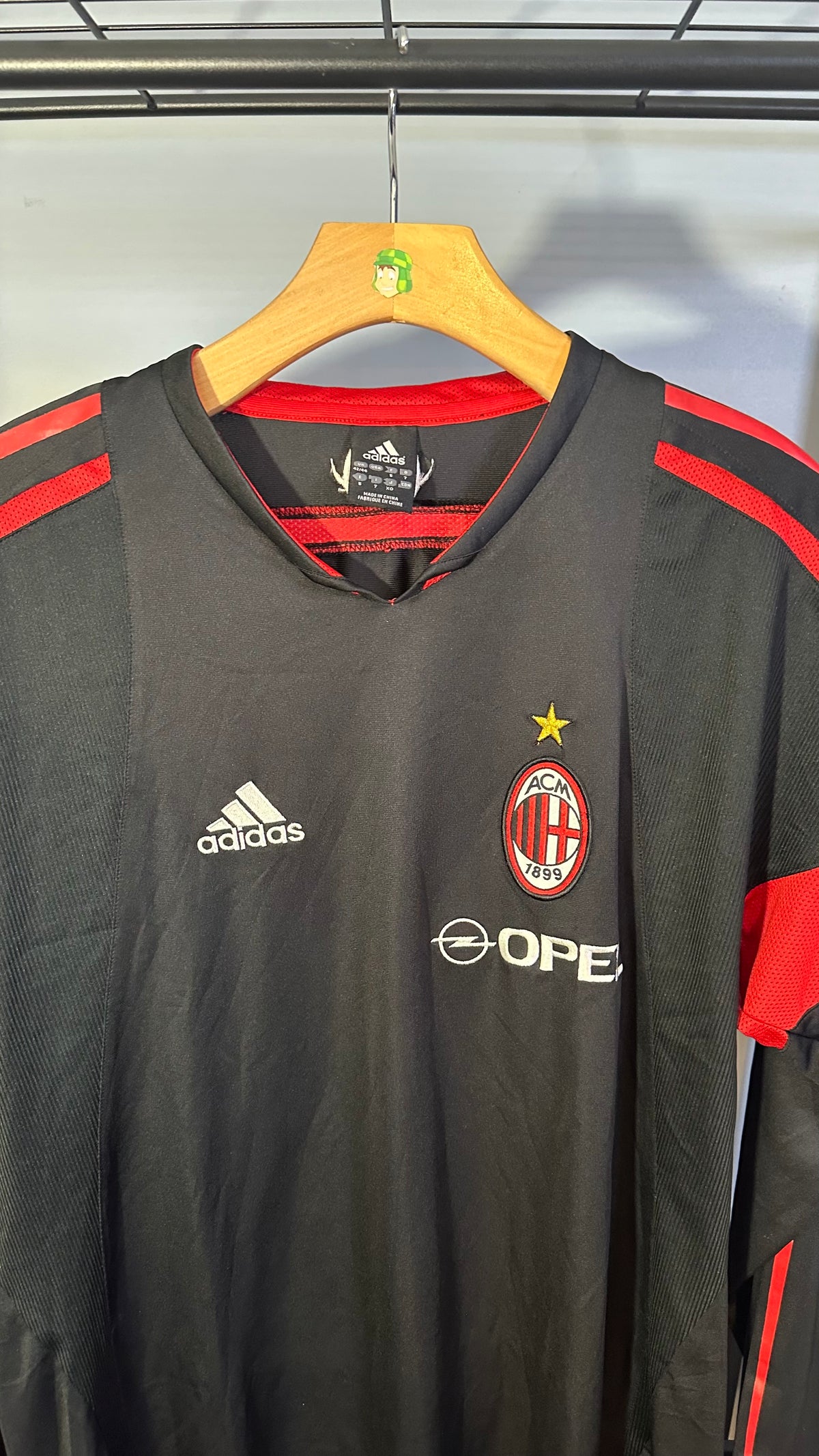 AC MILAN 2004 TRAINING JERSEY L/S (S)