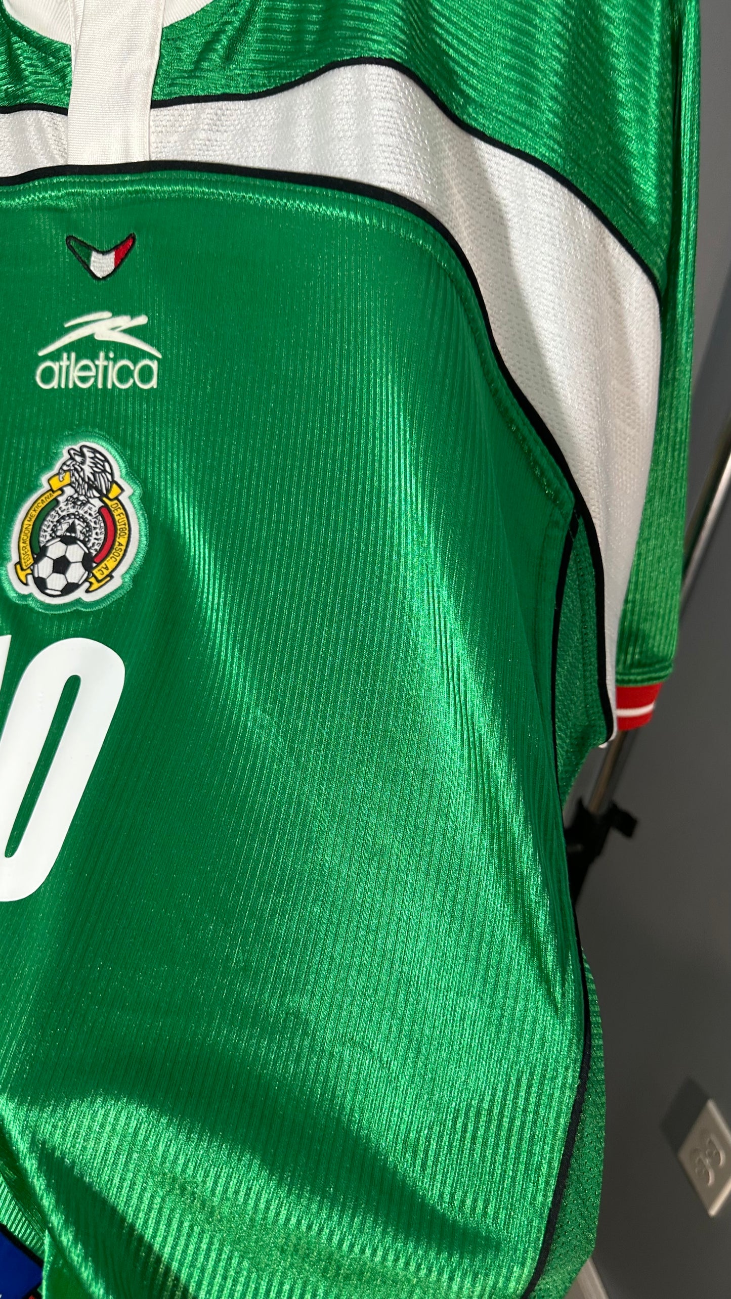 MEXICO 2000 X CUAHTEMOC BLANCO HOME (XL)