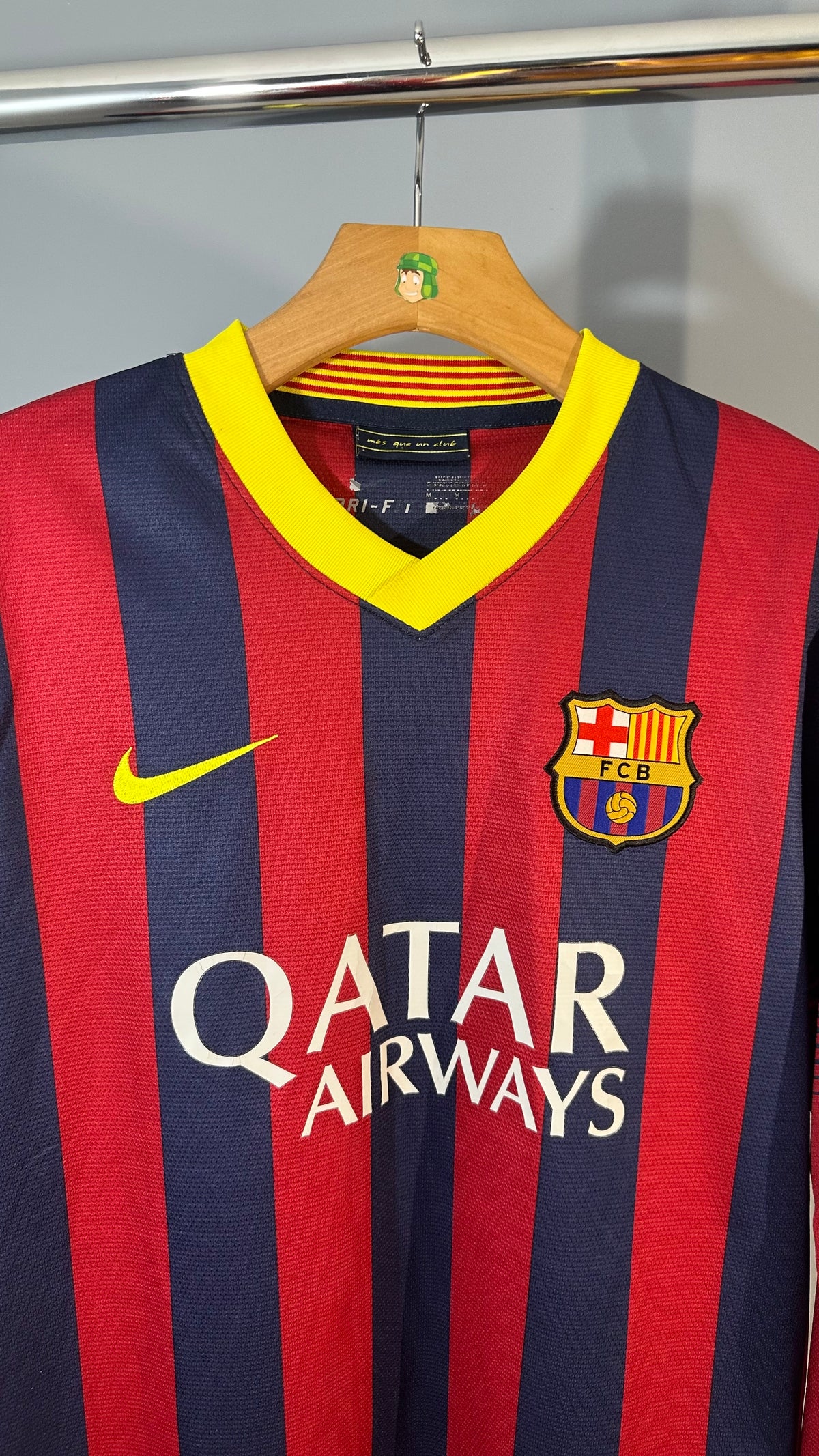 FC BARCELONA 2013/14 HOME - NEYMAR JR (M) L/S