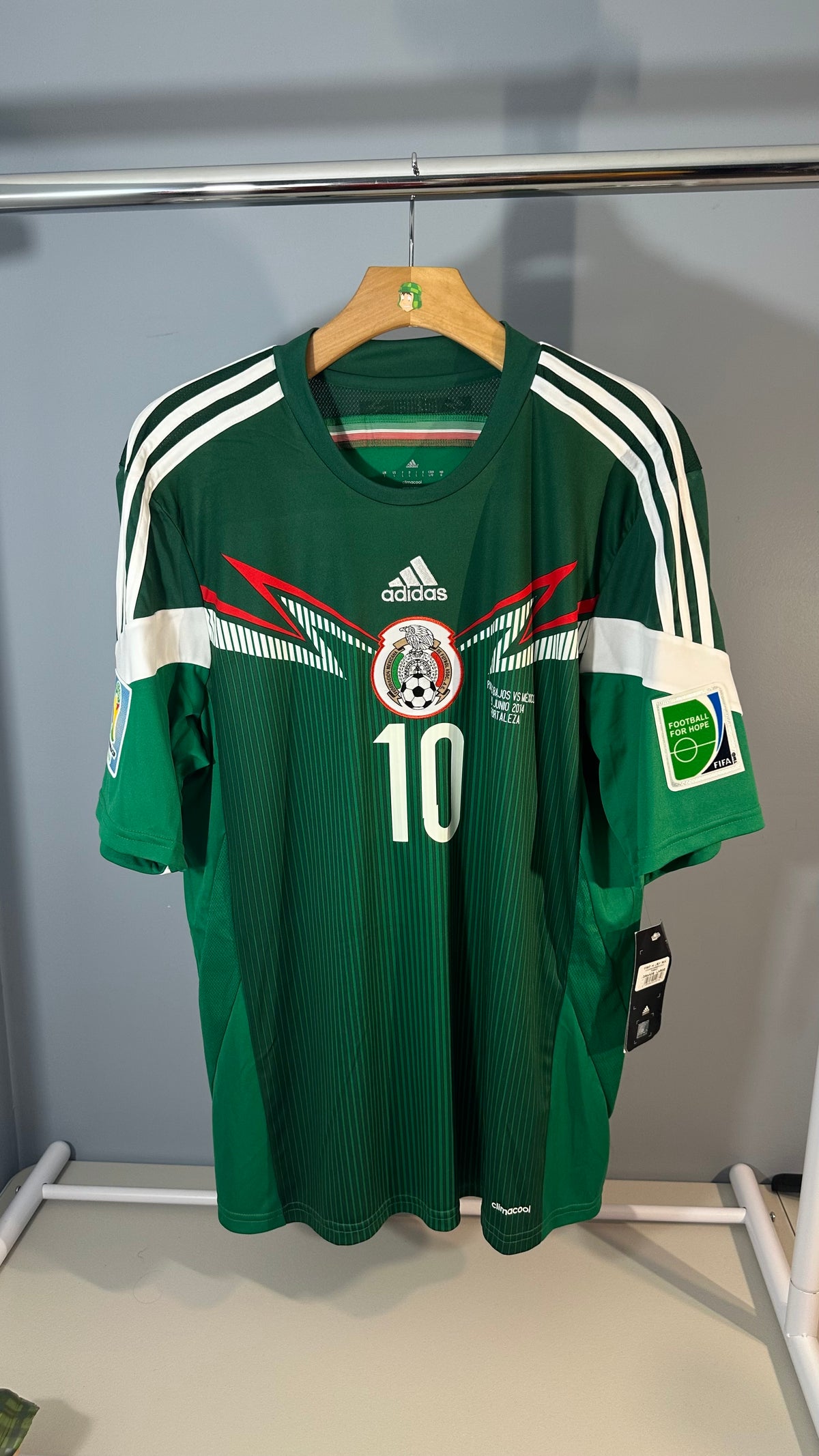MEXICO 2014 HOME - GIOVANI DOS SANTOS (L) BNWT