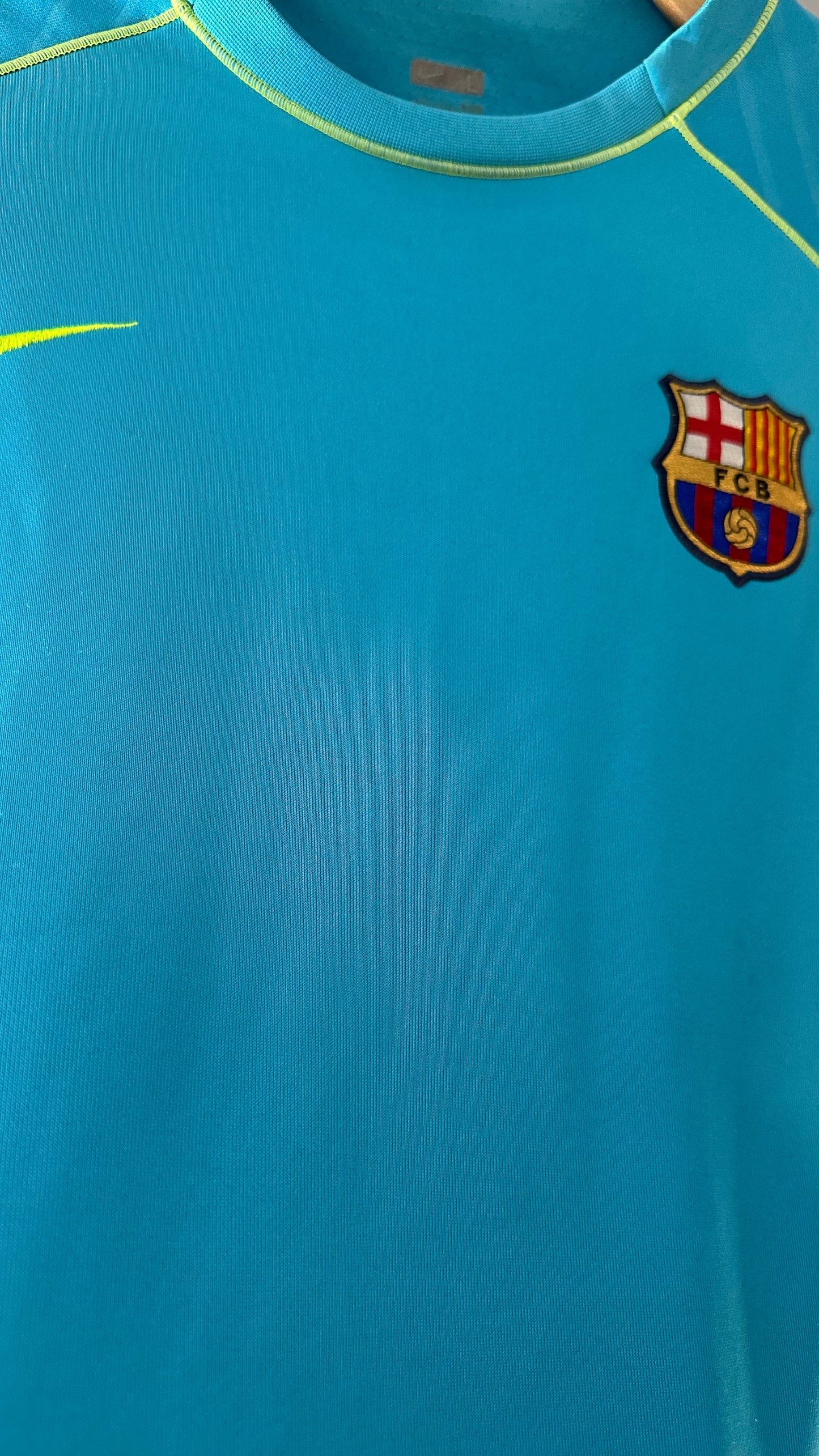 FC BARCELONA 2007 TRAINING CREWNECK (L)