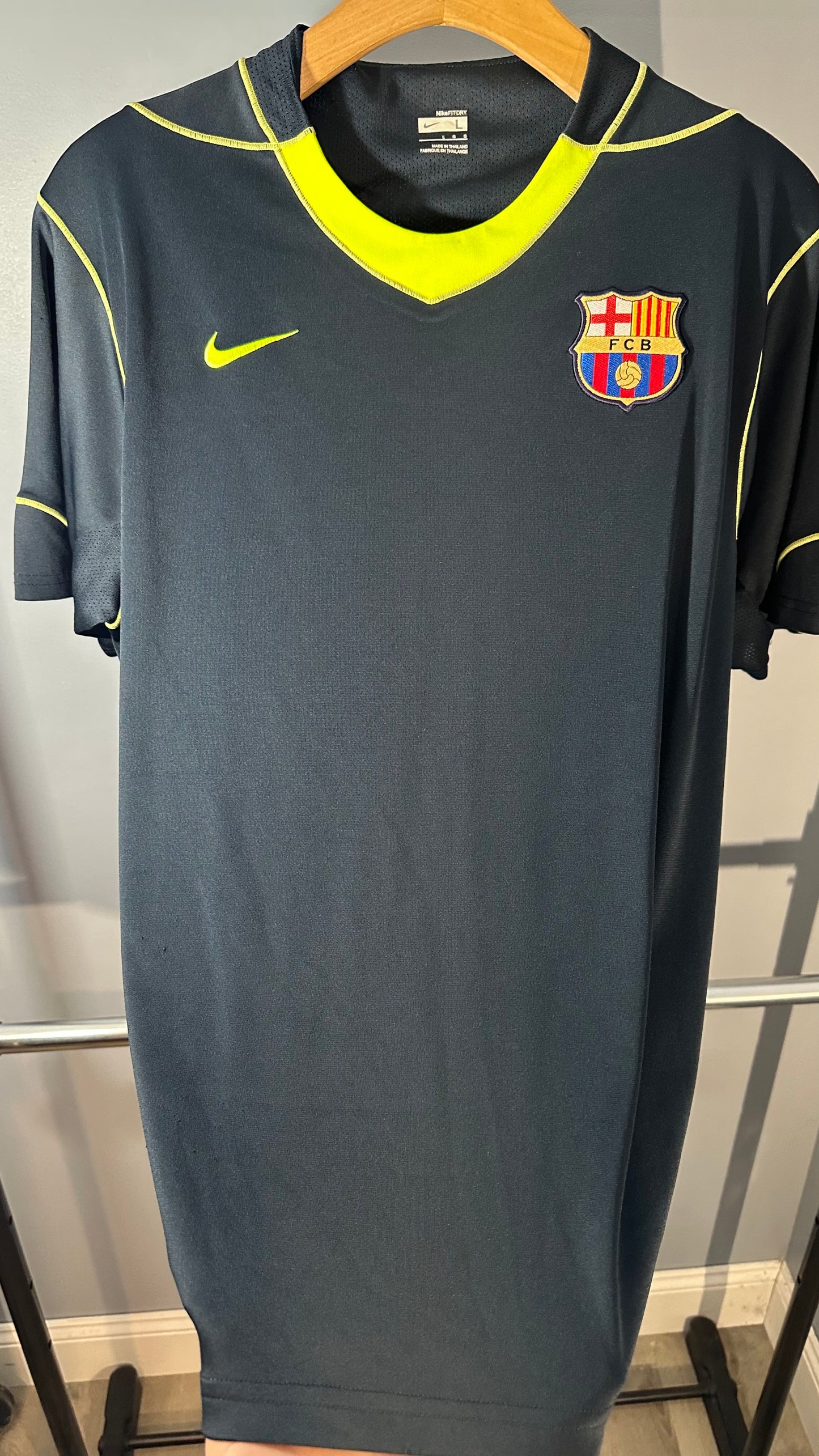 FC BARCELONA 2007 TRAINING JERSEY (L)