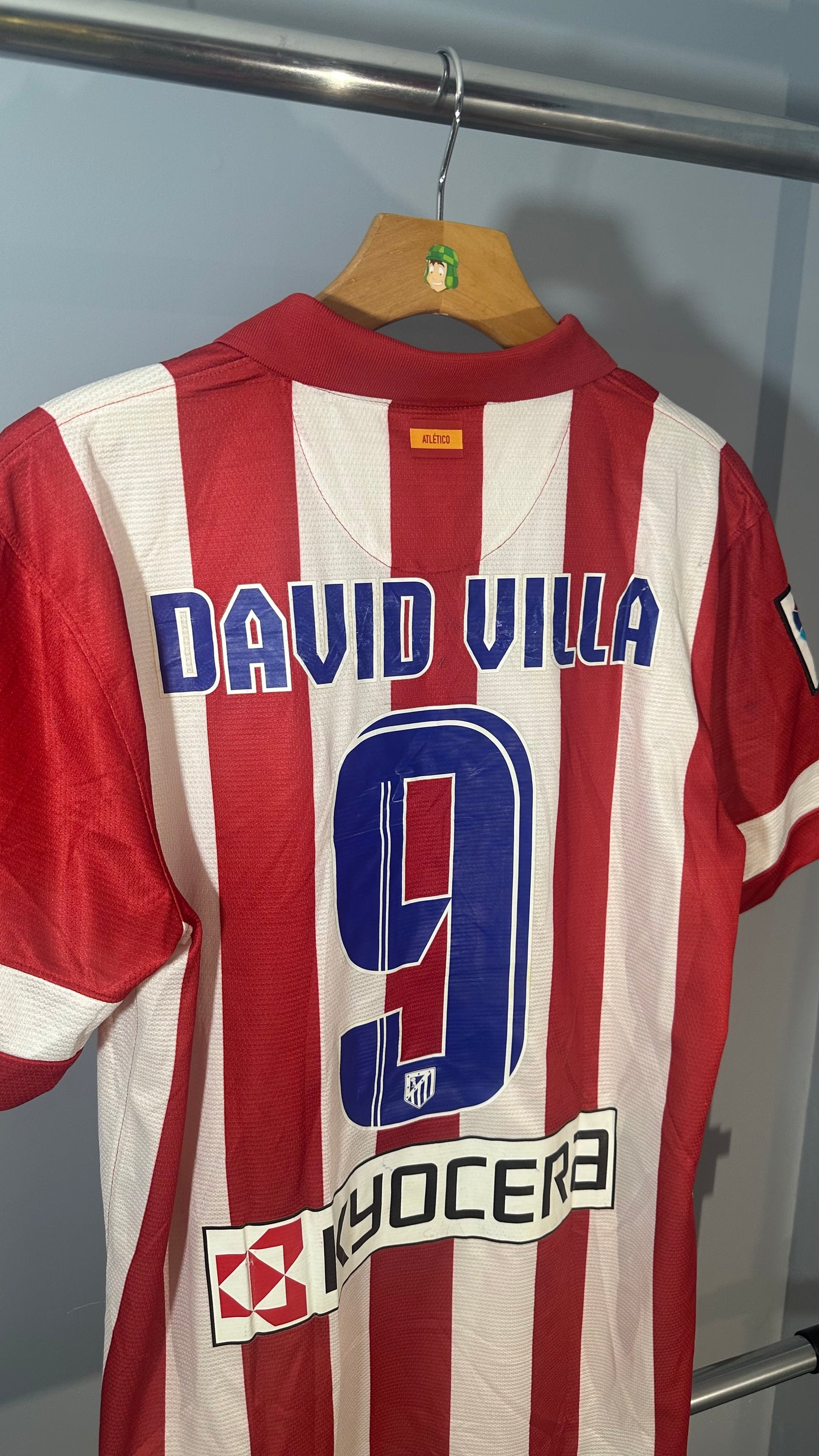 ATLETICO MADRID 2014 X DAVID VILLA HOME (M)