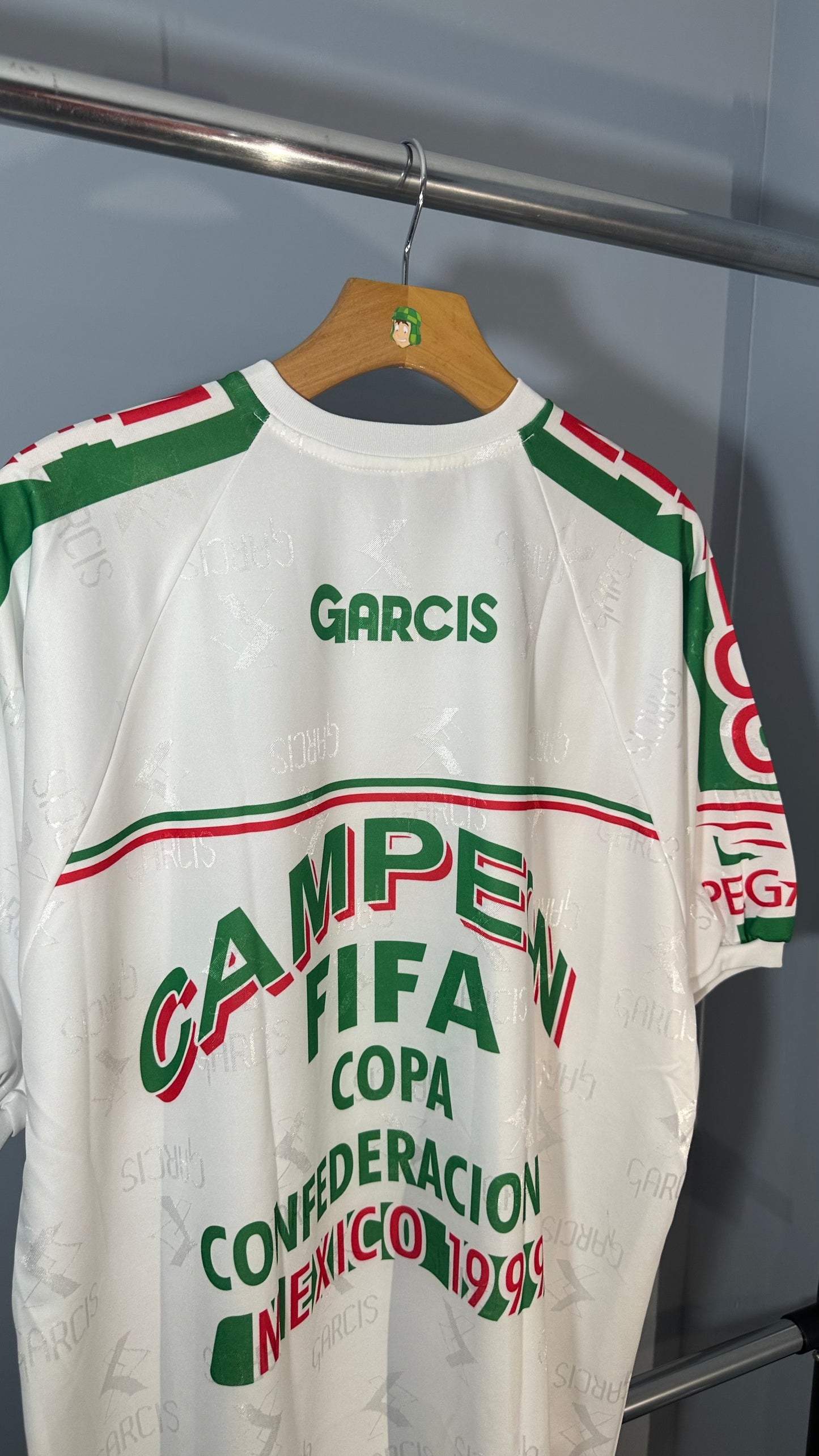 MEXICO 1999 GARCIS CAMPEON CONFEDERACIONES JERSEY (XL)