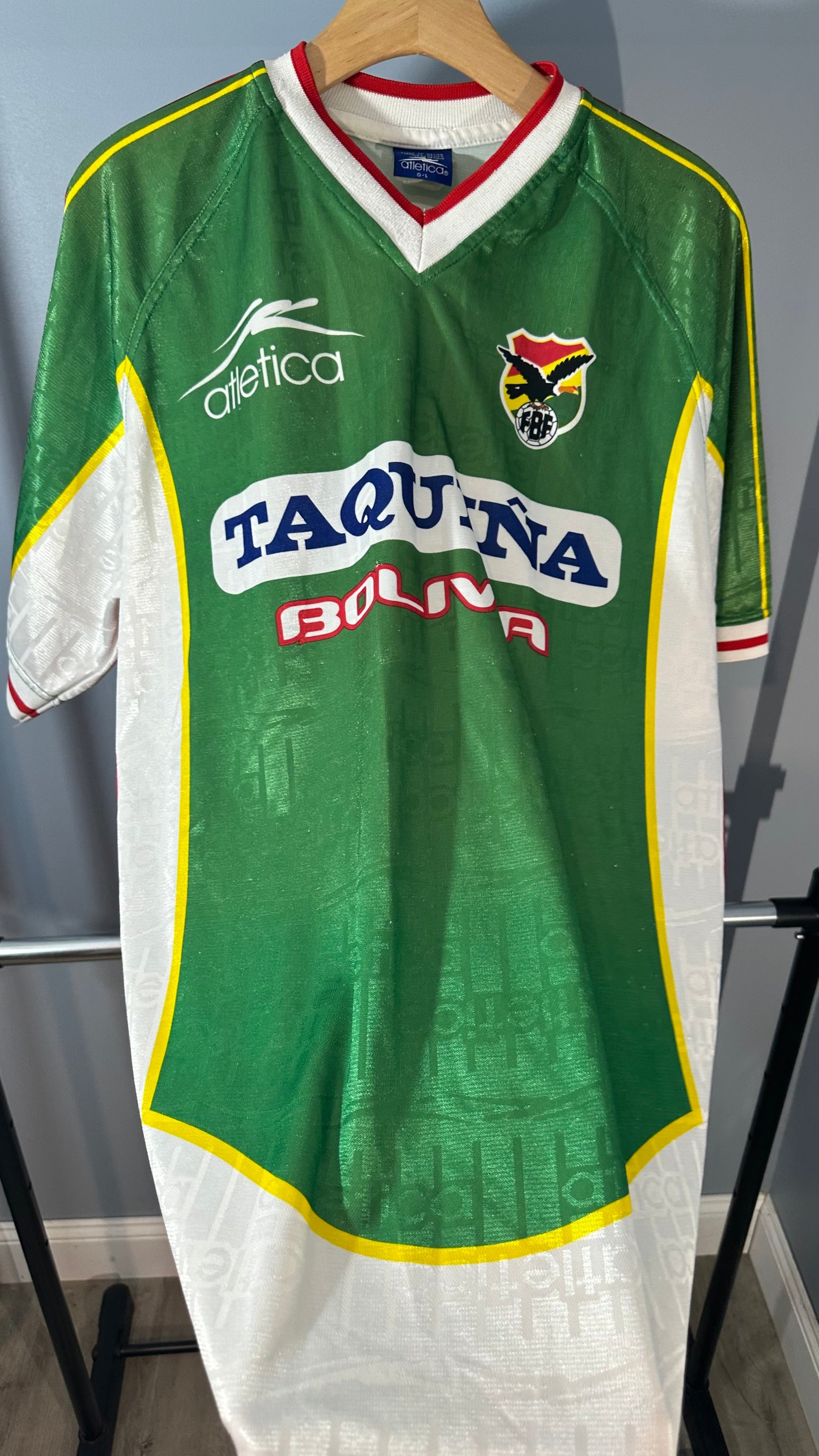 BOLIVIA 2001 TRAINING JERSEY (L)