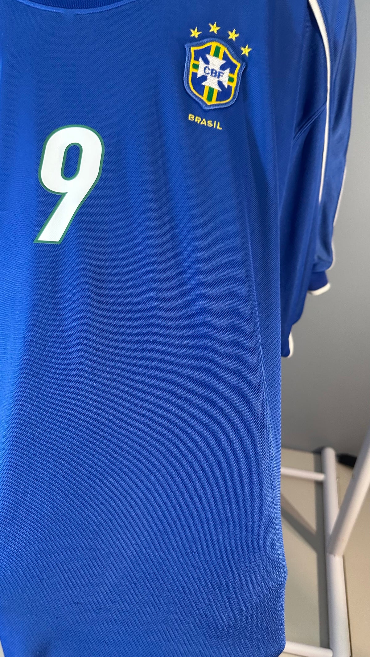 BRAZIL 1998/99 AWAY X RONALDO NAZARIO (XL)